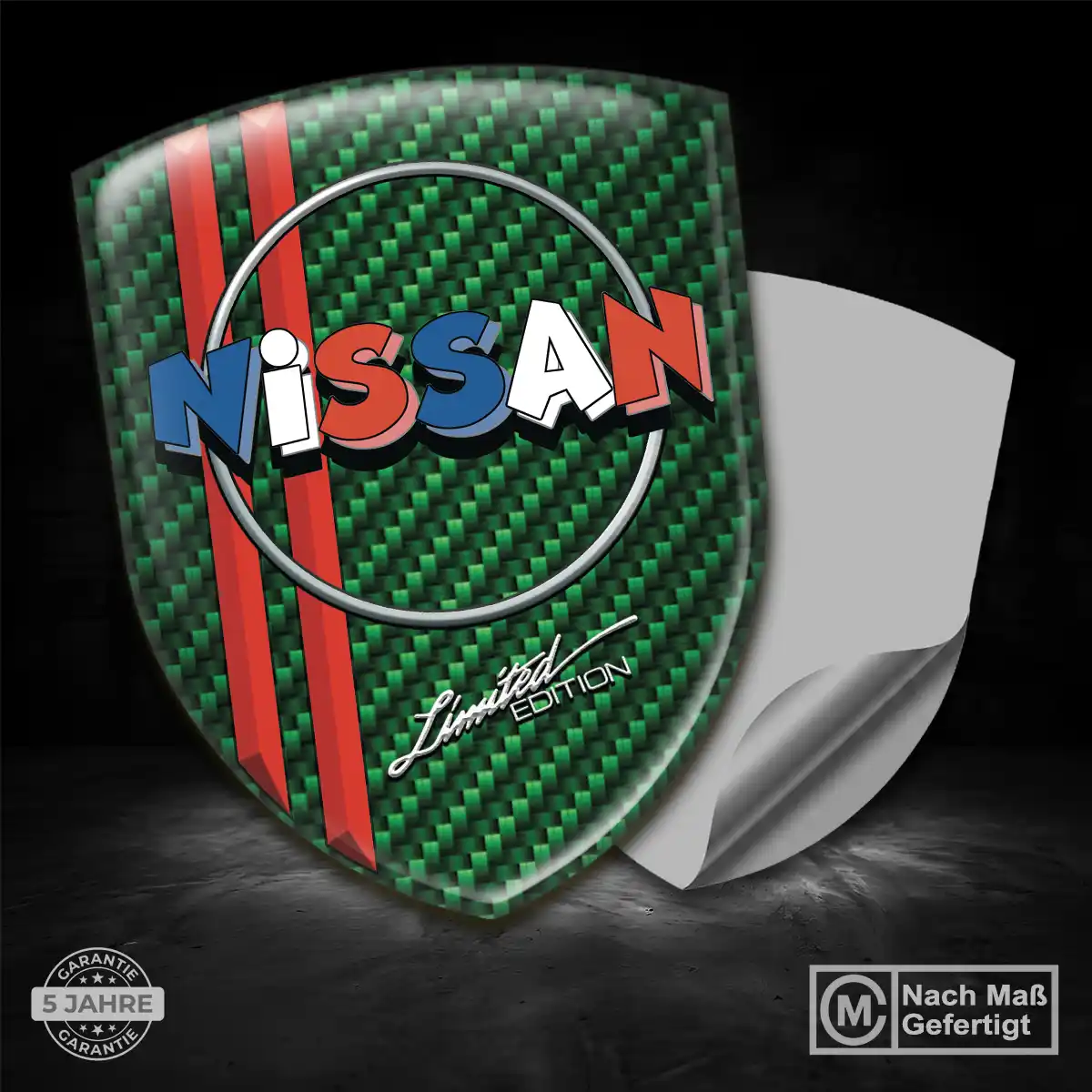 Nissan Aufkleber 3D Gel Silikon Limitierte Auflage