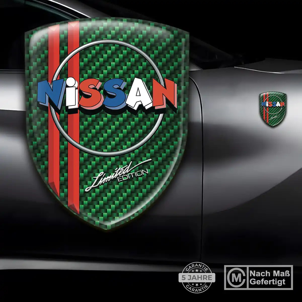 Nissan Aufkleber 3D Gel Silikon Limitierte Auflage