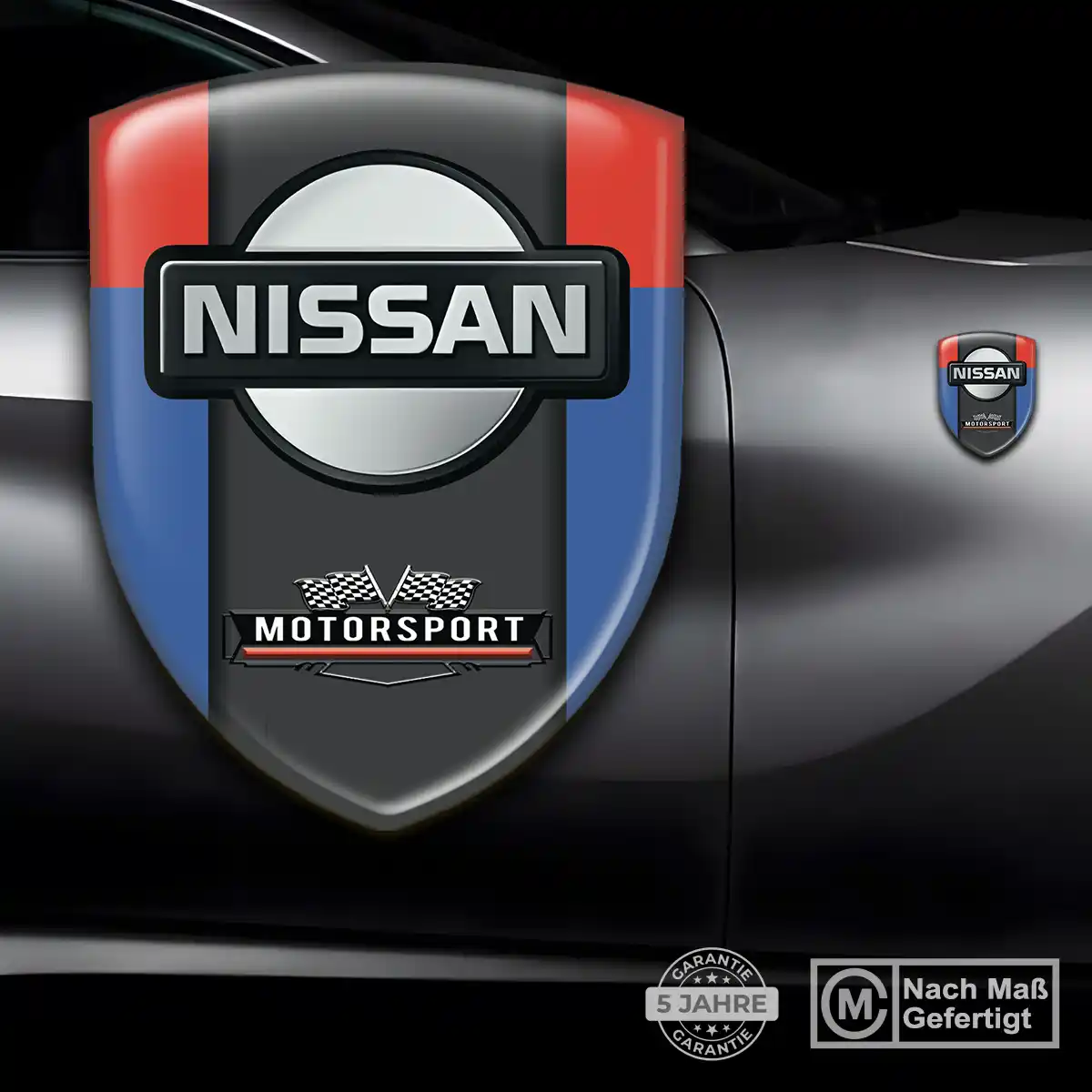 Nissan Aufkleber 3D Gel Silikon Luxus-Edition