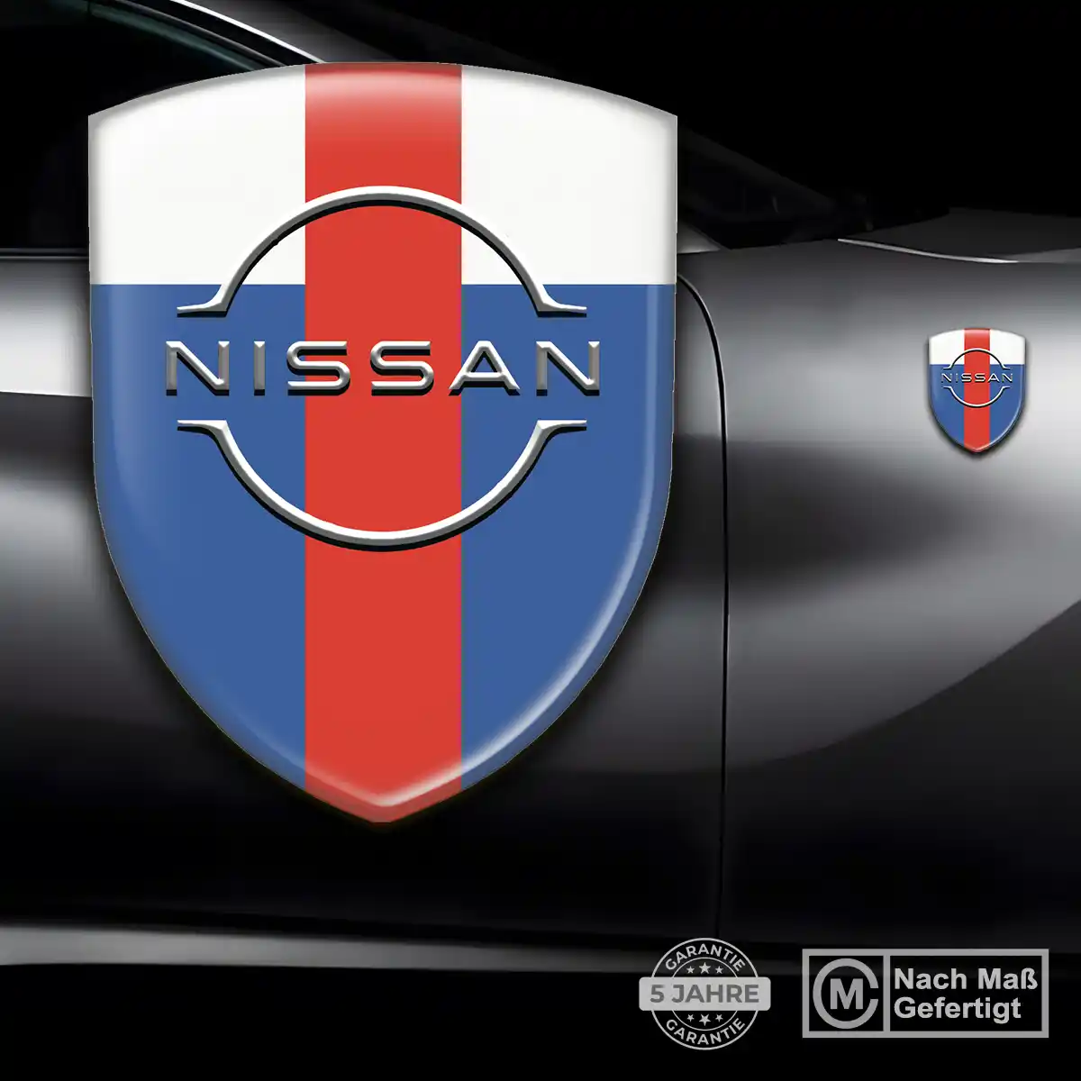 Nissan Aufkleber 3D Gel Silikon Markenedition