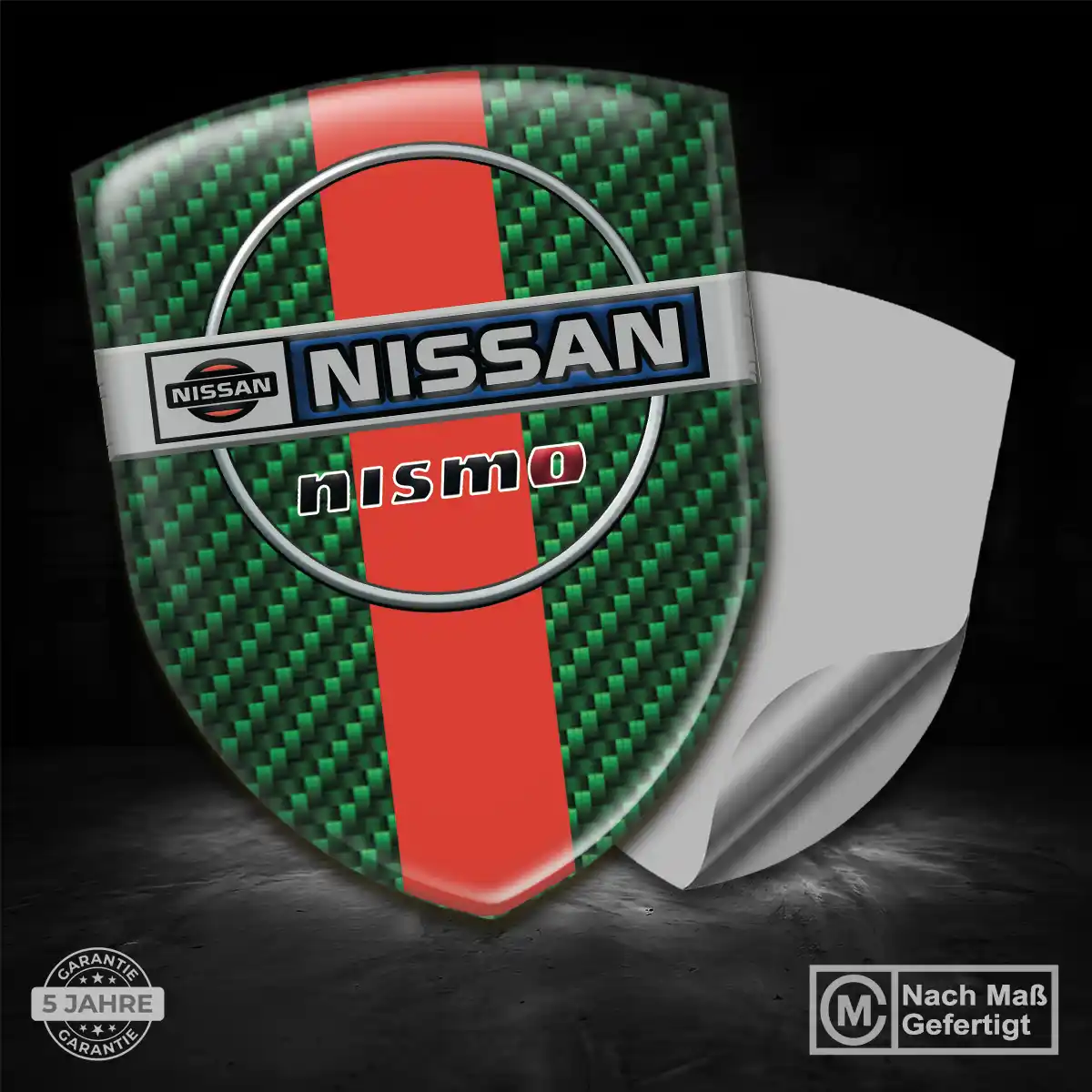 Nissan Aufkleber 3D Gel Silikon Premium-Edition