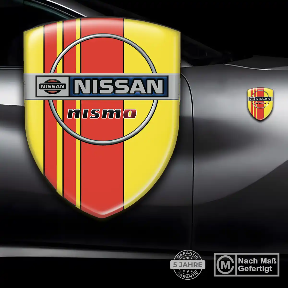 Nissan Aufkleber 3D Gel Silikon Stilvolles Design