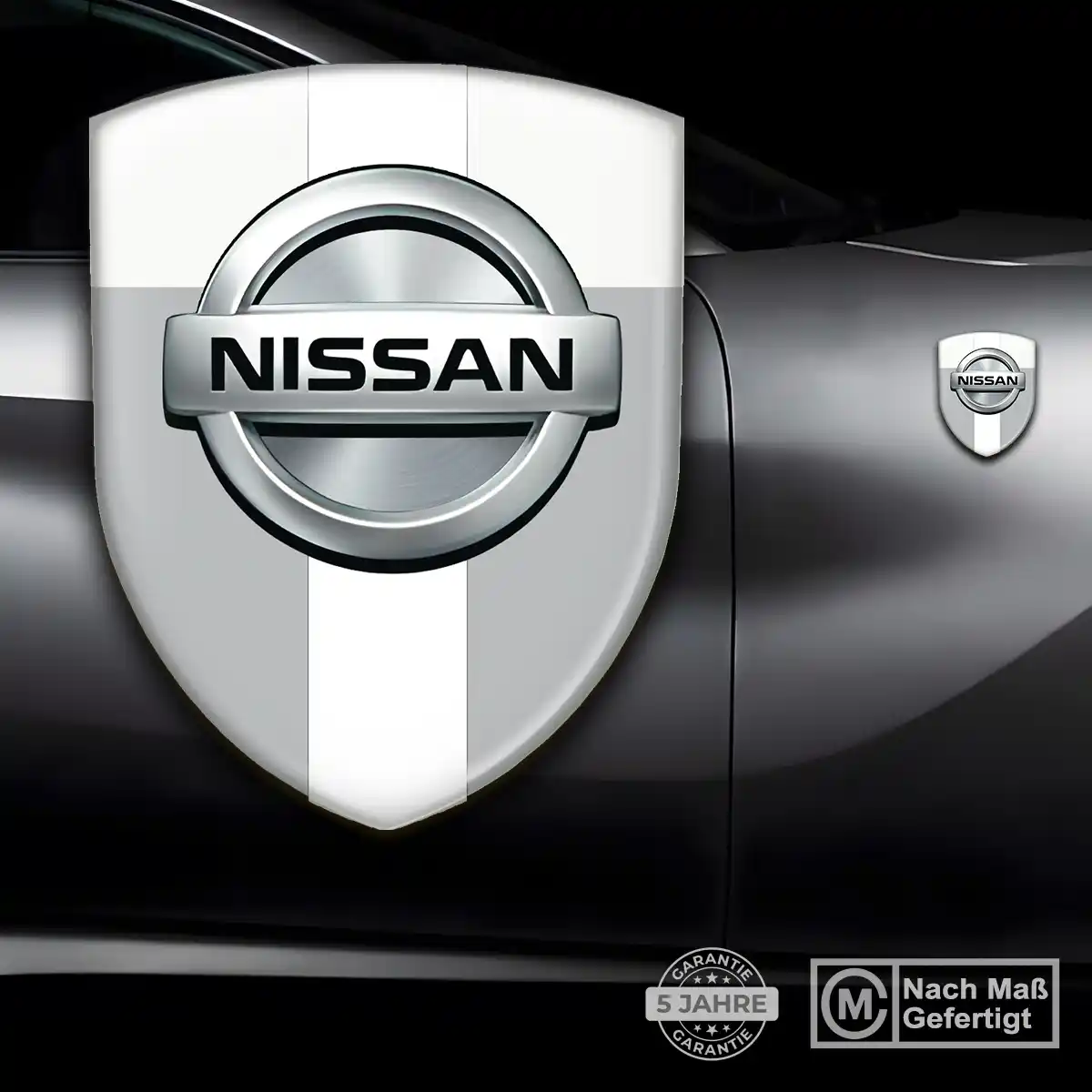 Nissan Aufkleber 3D Gel Wappen Auto Exterieurdesign