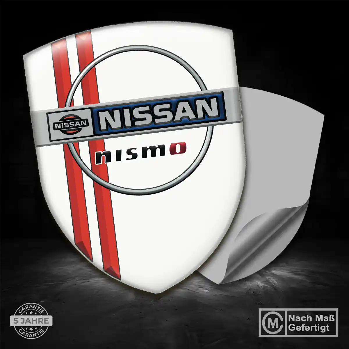 Nissan Aufkleber 3D Gel Wappen Auto Höchste Qualität