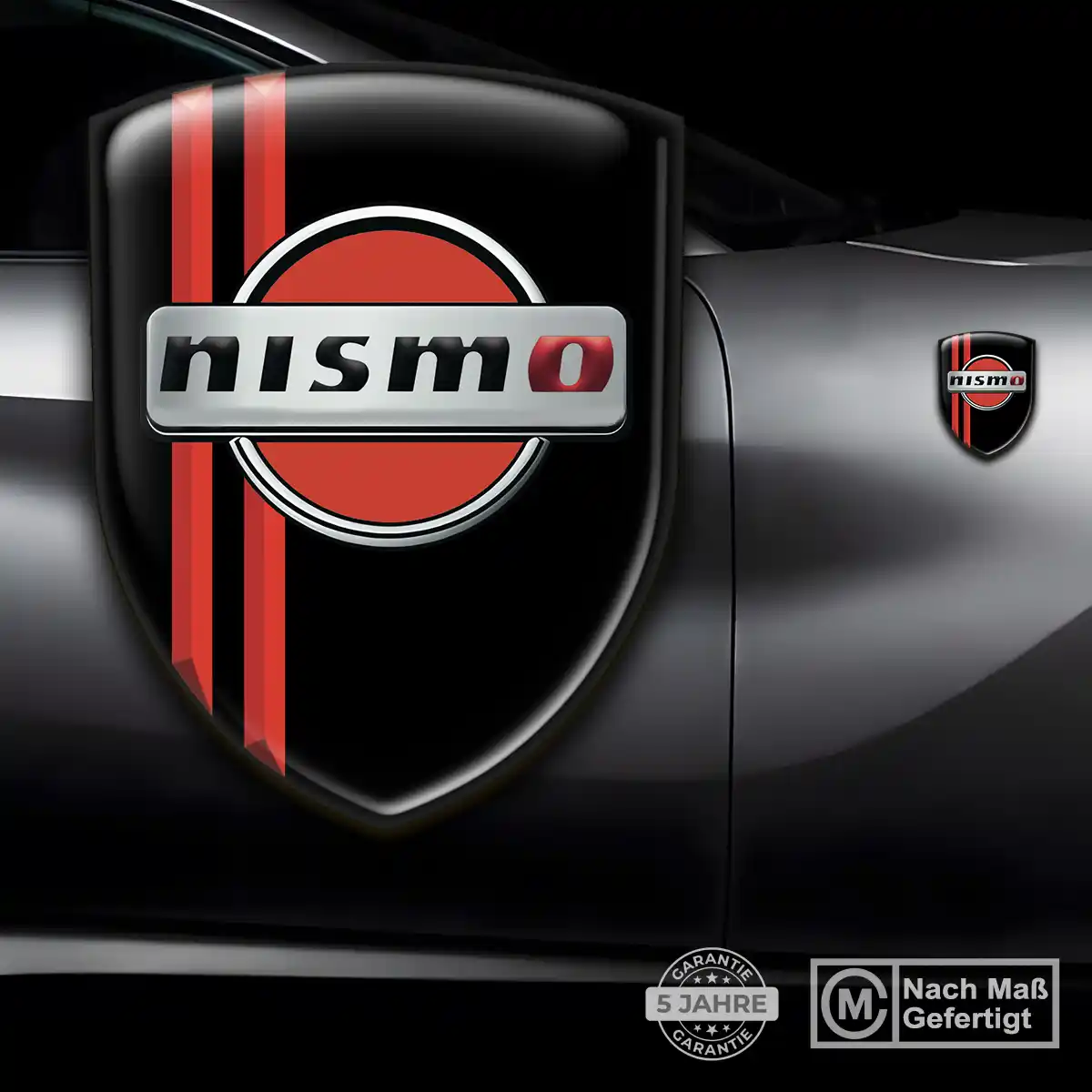 Nissan Aufkleber 3D Gel Wappen Auto Interieurdesign