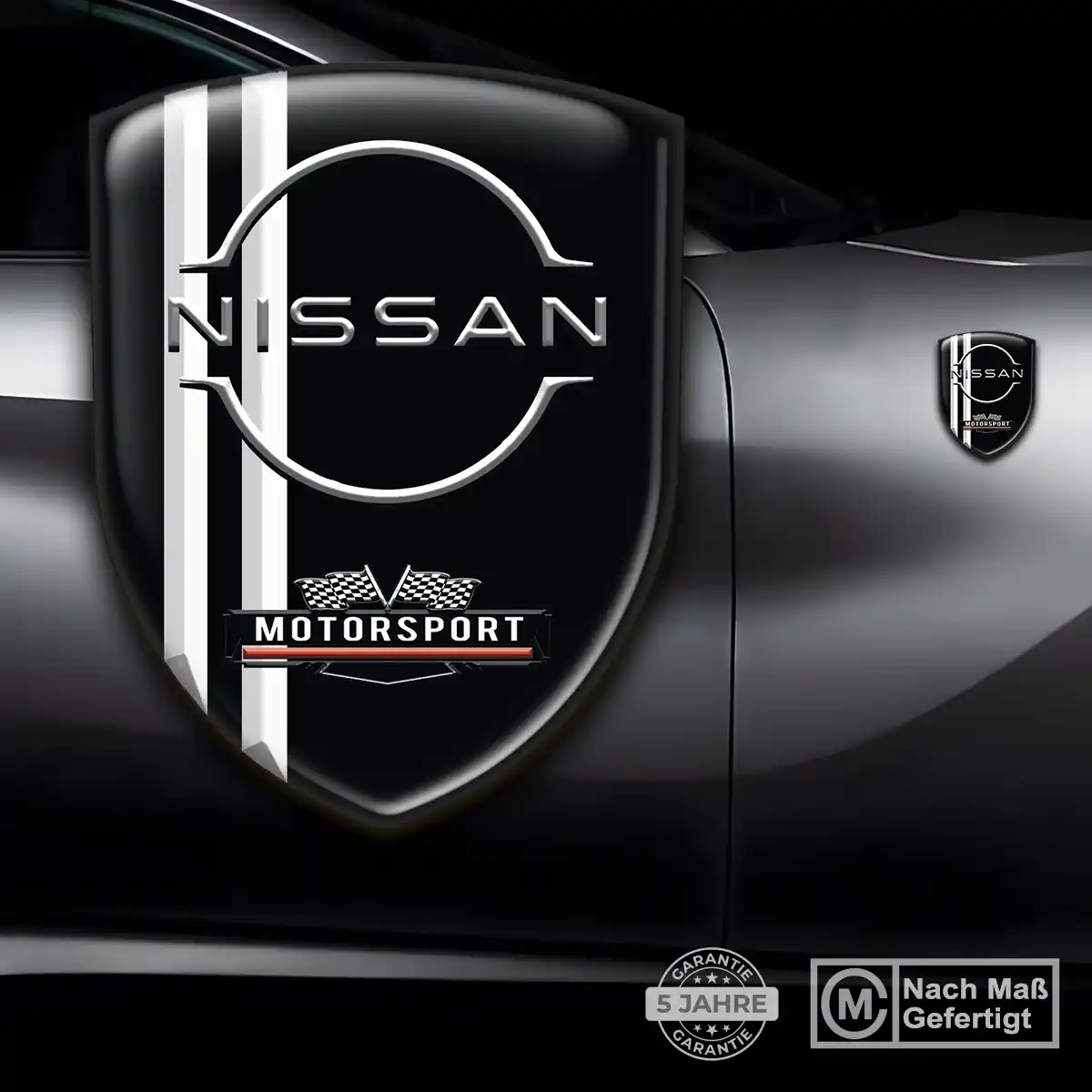 Nissan Aufkleber 3D Gel Wappen Auto Luxus-Edition