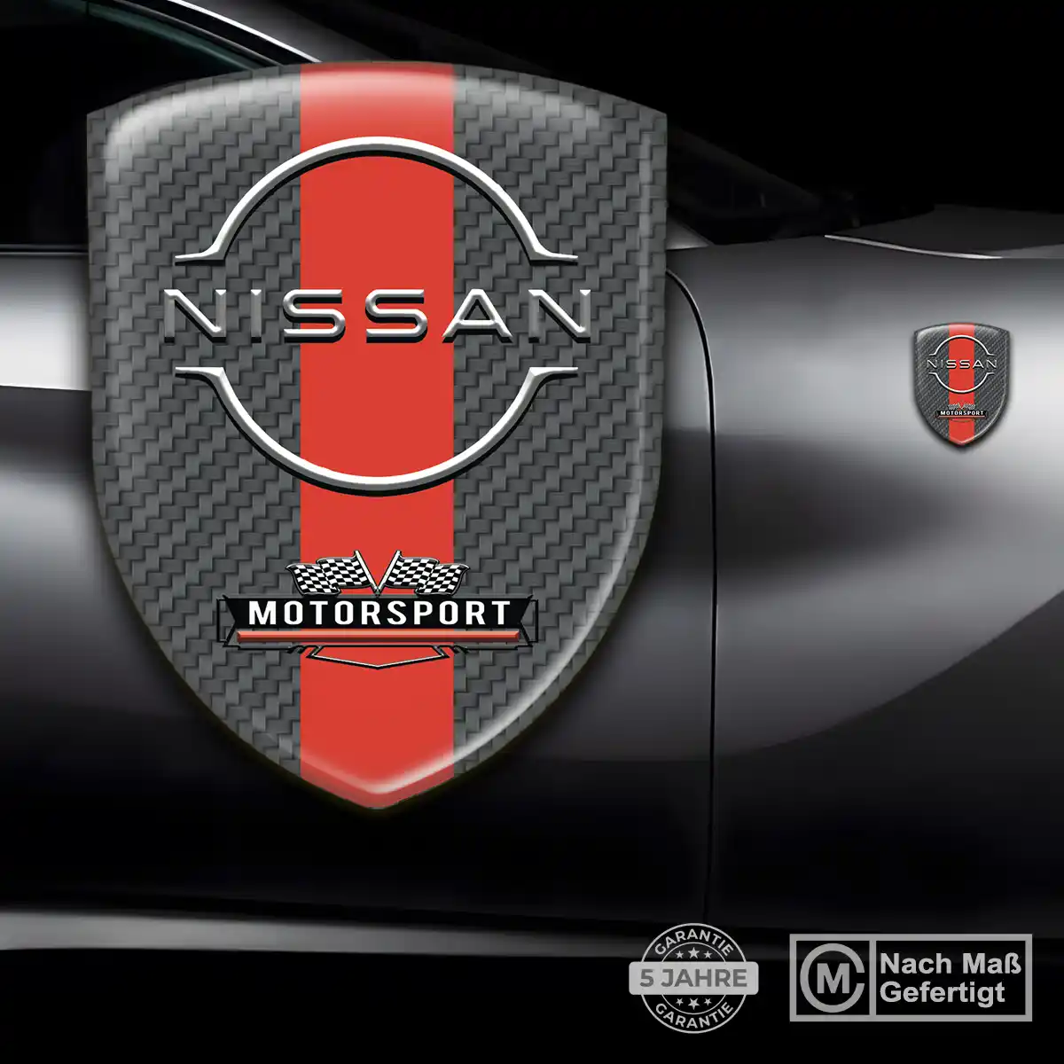 Nissan Aufkleber 3D Gel Wappen Exterieurdesign