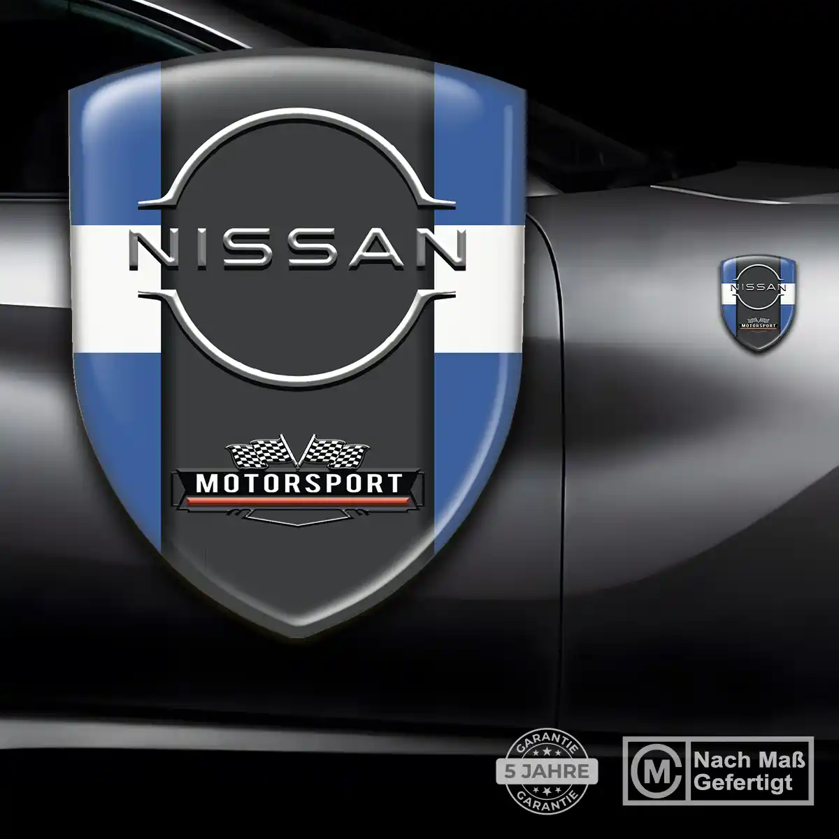 Nissan Aufkleber 3D Gel Wappen Hohe Qualität