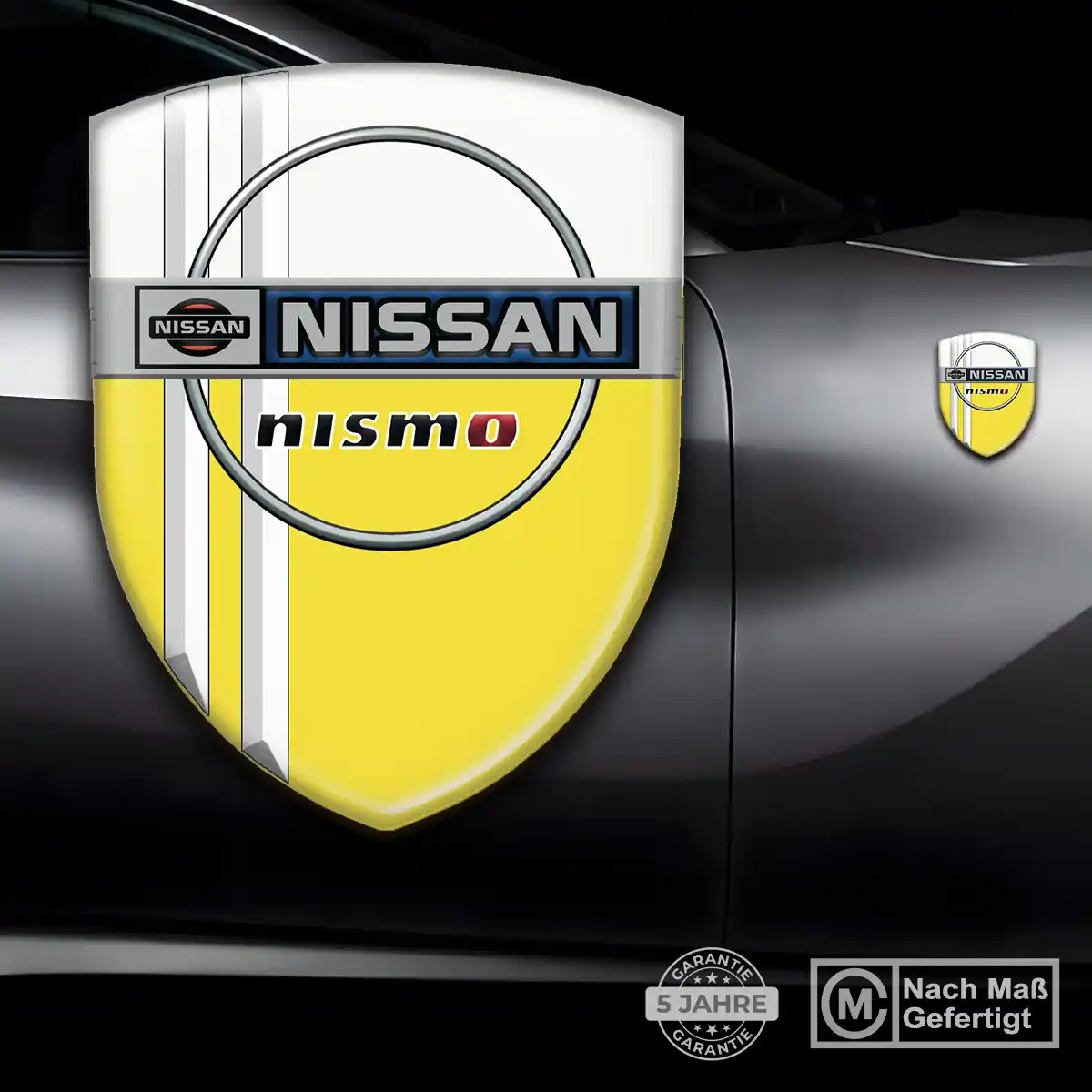 Nissan Aufkleber 3D Gel Wappen Limitierte Auflage