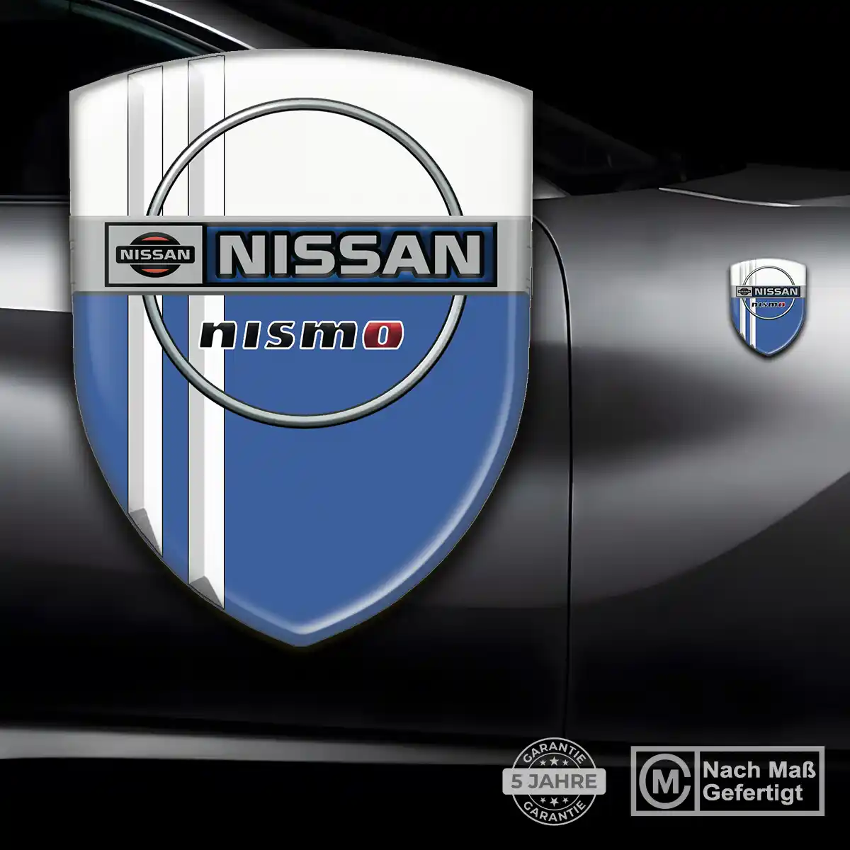 Nissan Aufkleber 3D Gel Wappen Premiumqualität
