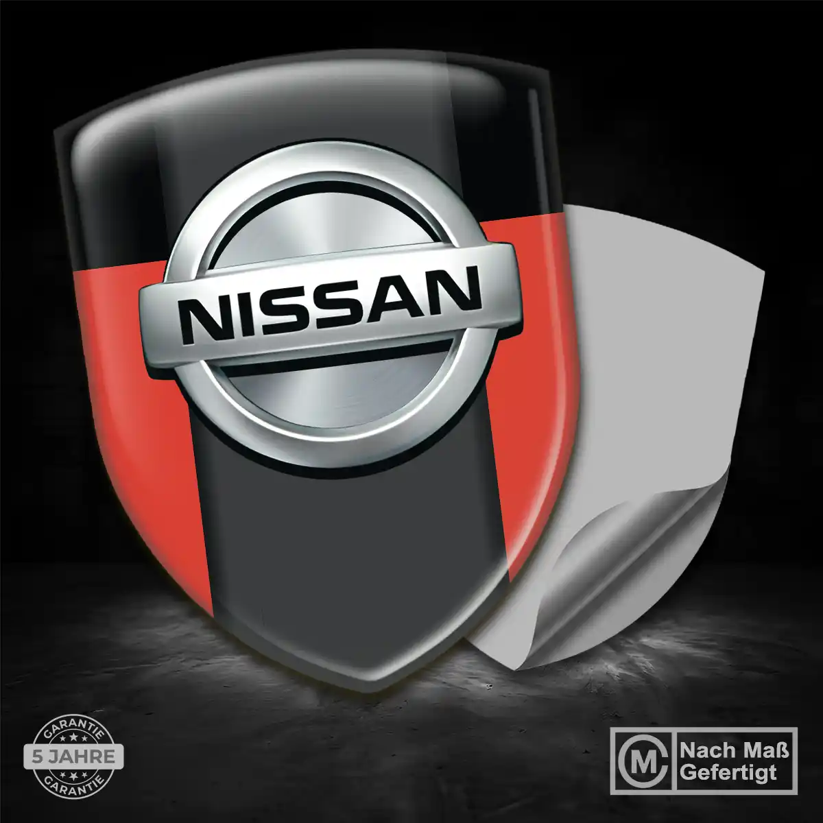 Nissan Aufkleber Emblem Auto Ausdrucksstarkes Design