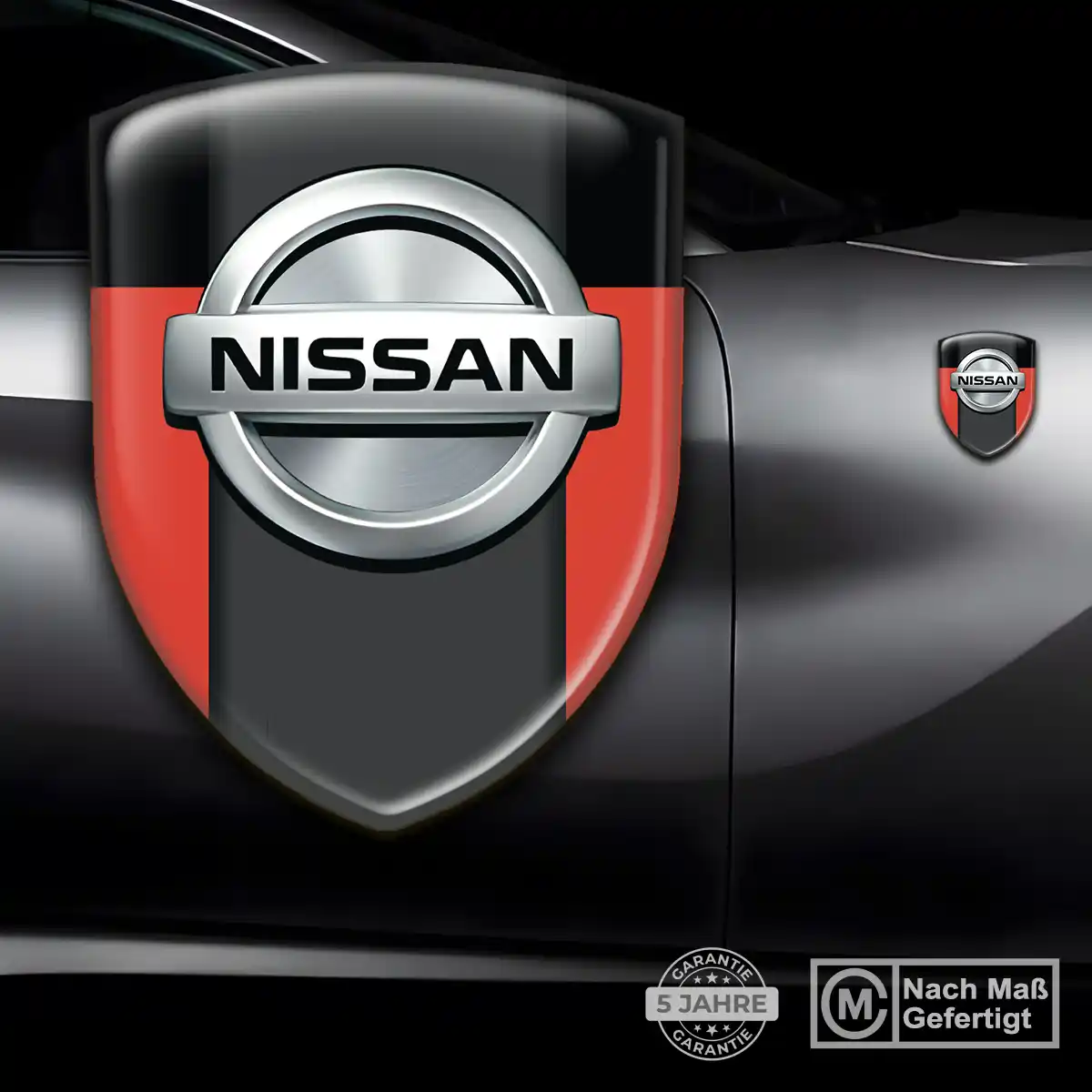 Nissan Aufkleber Emblem Auto Ausdrucksstarkes Design