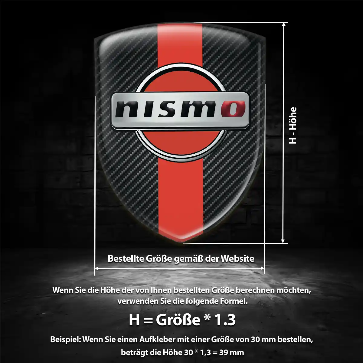 Nissan Aufkleber Emblem Auto Hohe Qualität