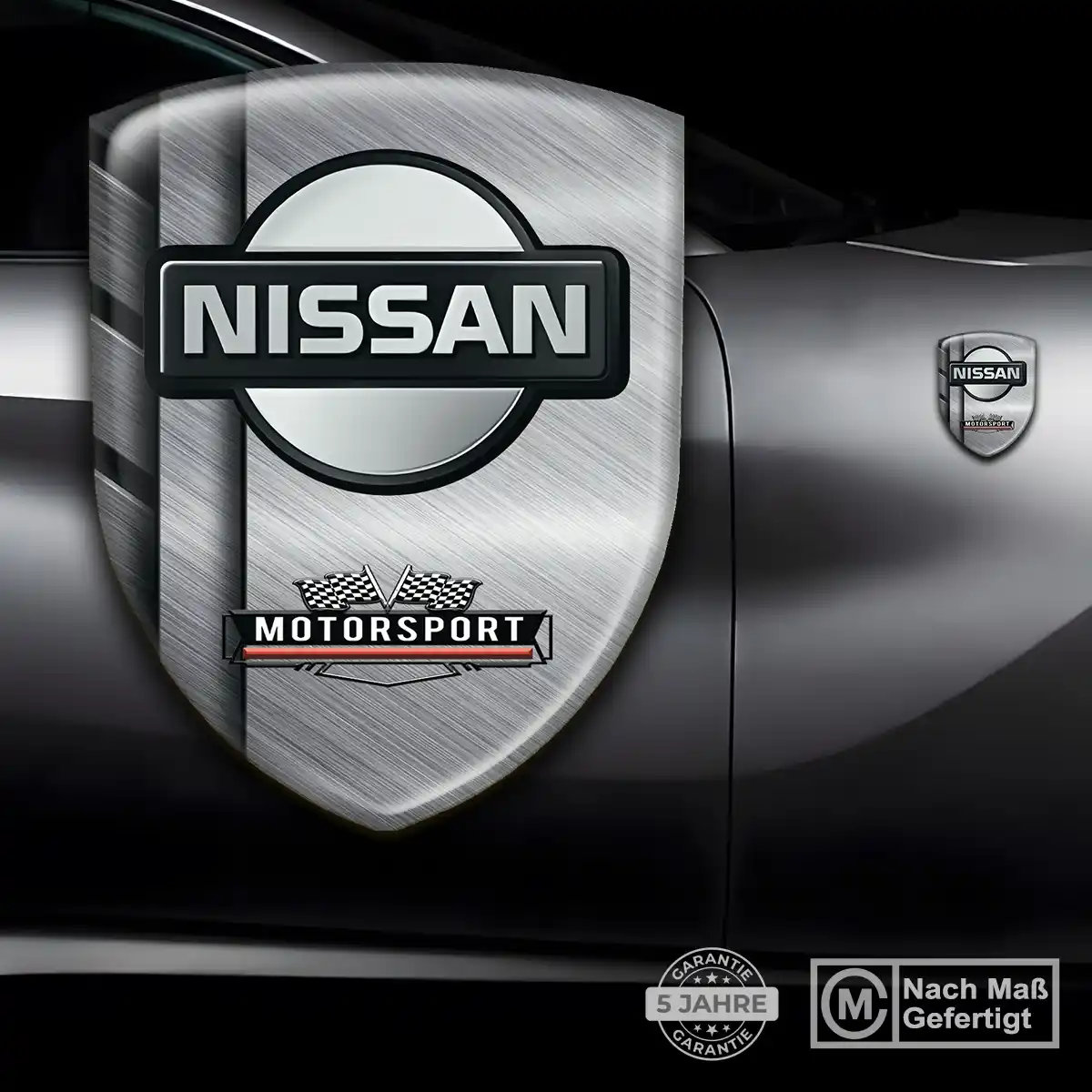 Nissan Aufkleber Emblem Elegantes Design