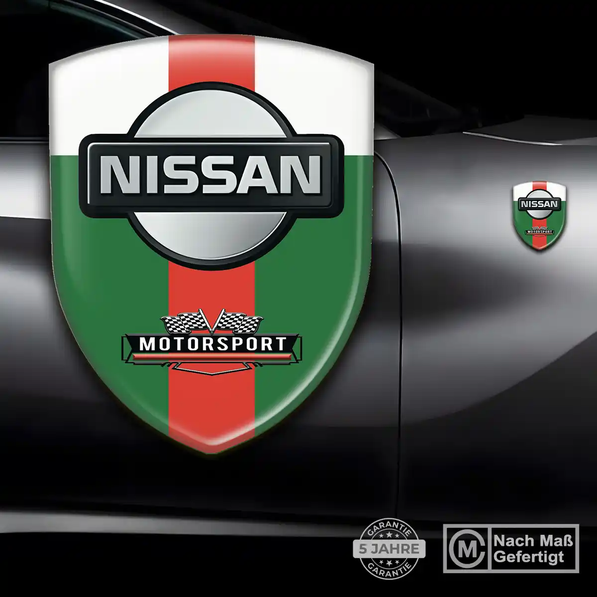 Nissan Aufkleber Emblem Höchste Qualität