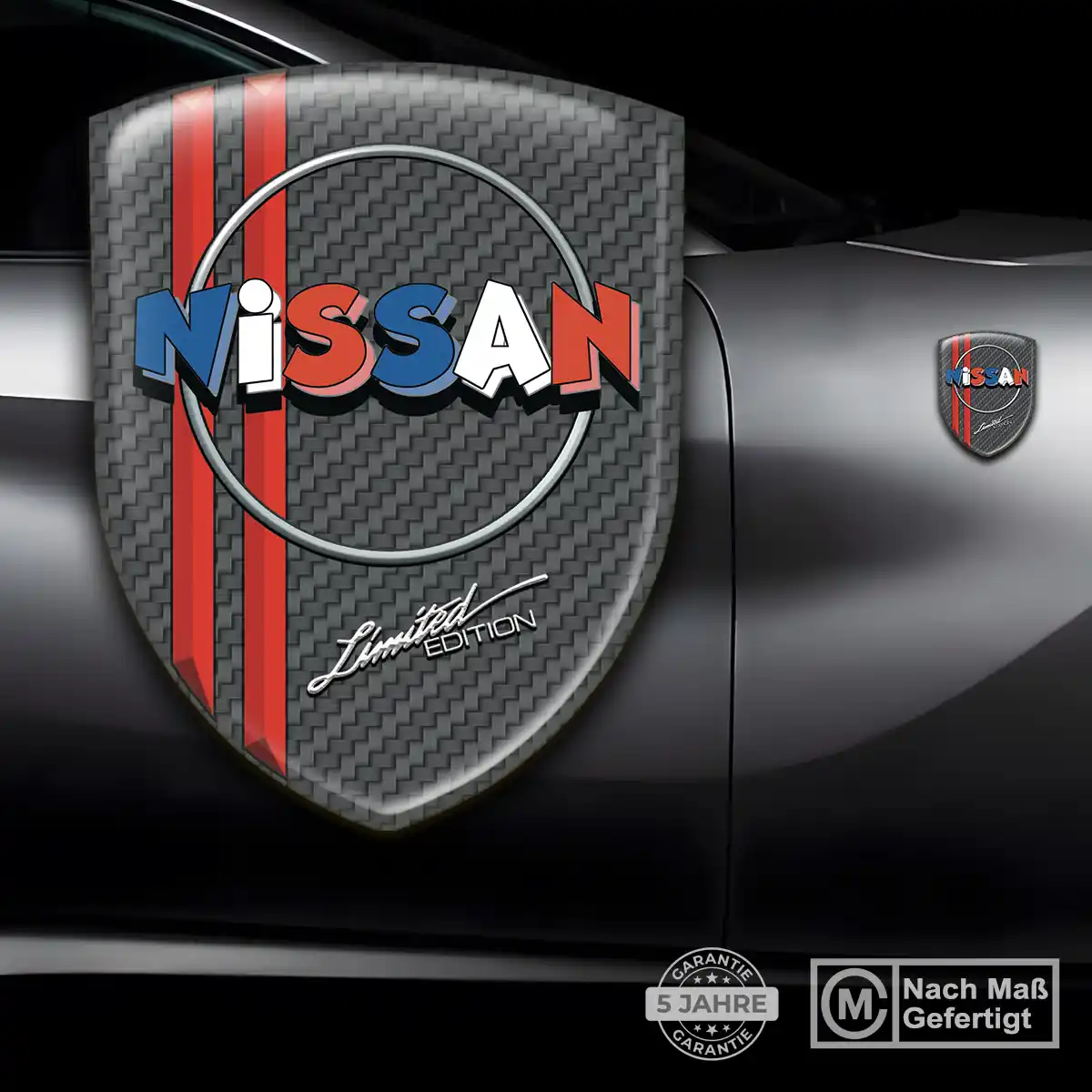 Nissan Aufkleber Emblem Hochwertiges Harz