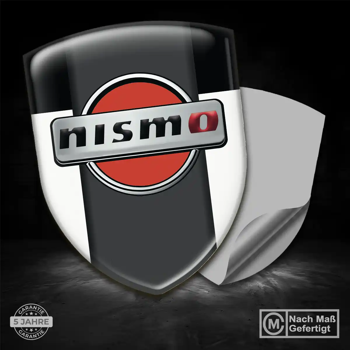 Nissan Aufkleber Emblem Interieurdesign