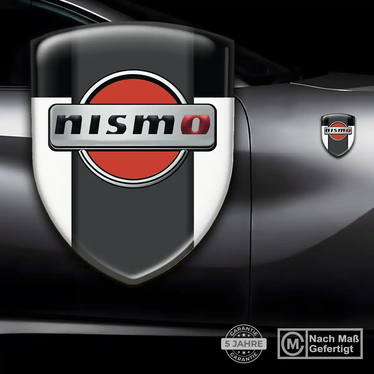 Nissan Aufkleber Emblem Interieurdesign