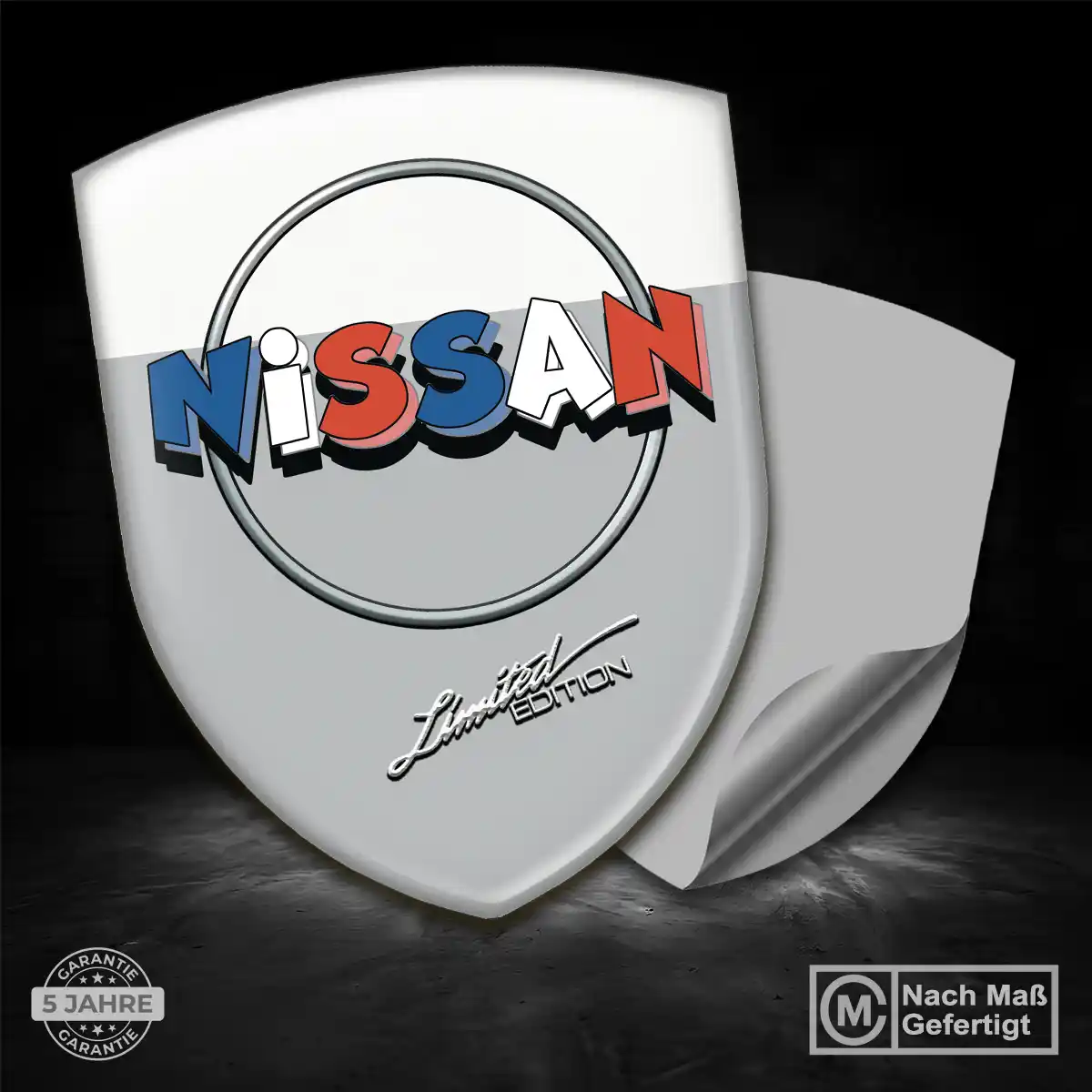 Nissan Aufkleber Emblem Luxus-Edition