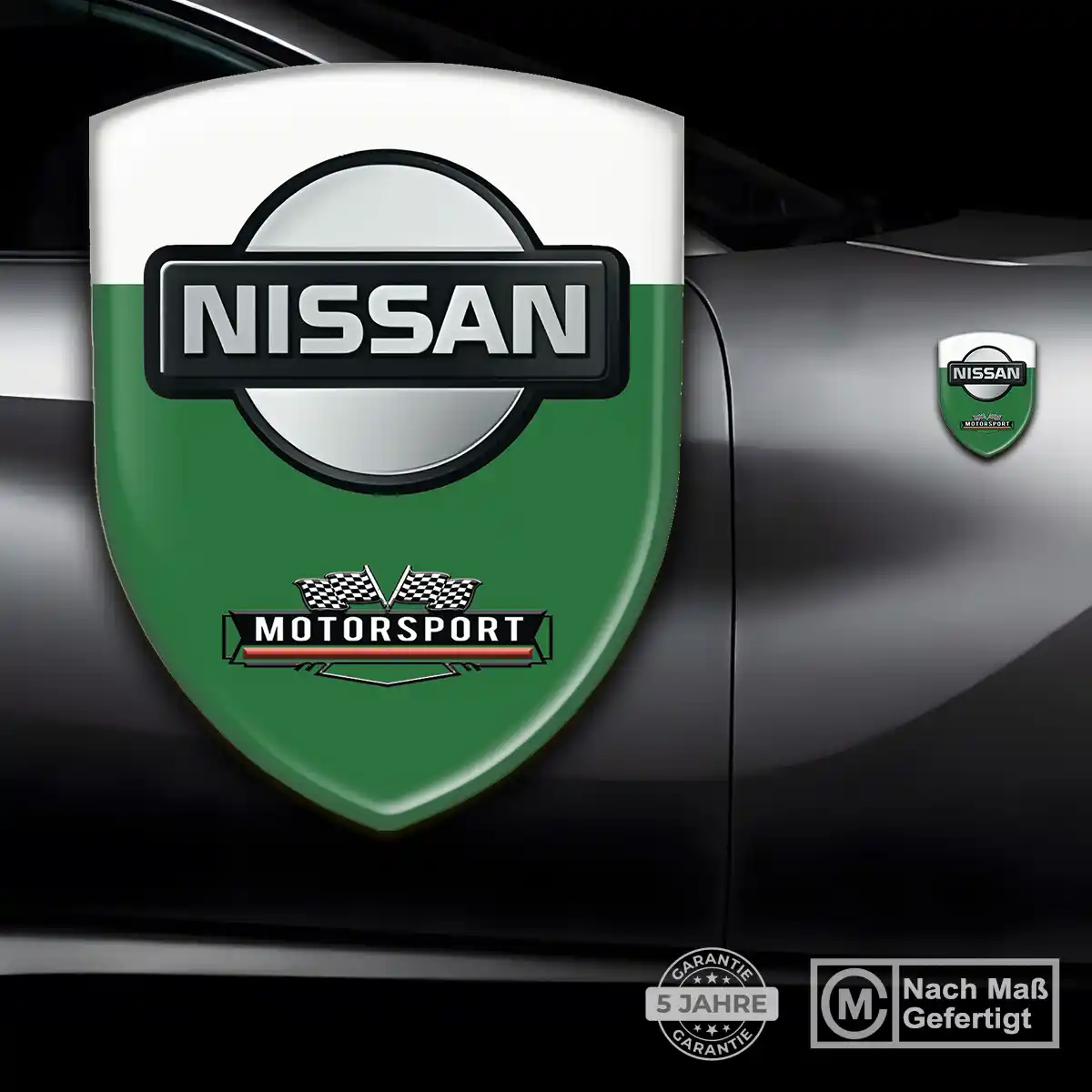 Nissan Aufkleber Emblem Premium-Edition