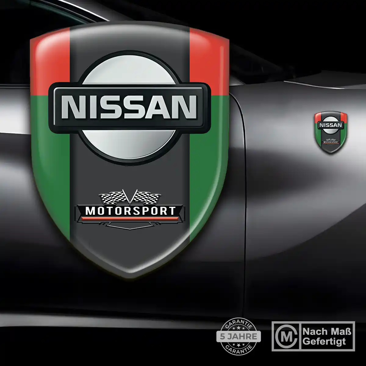 Nissan Aufkleber Emblem Stilvolles Design