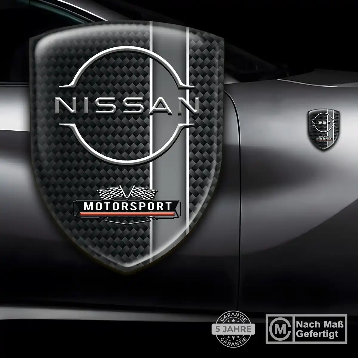 Nissan Aufkleber Emblem Wappen Ausdrucksstarkes Design