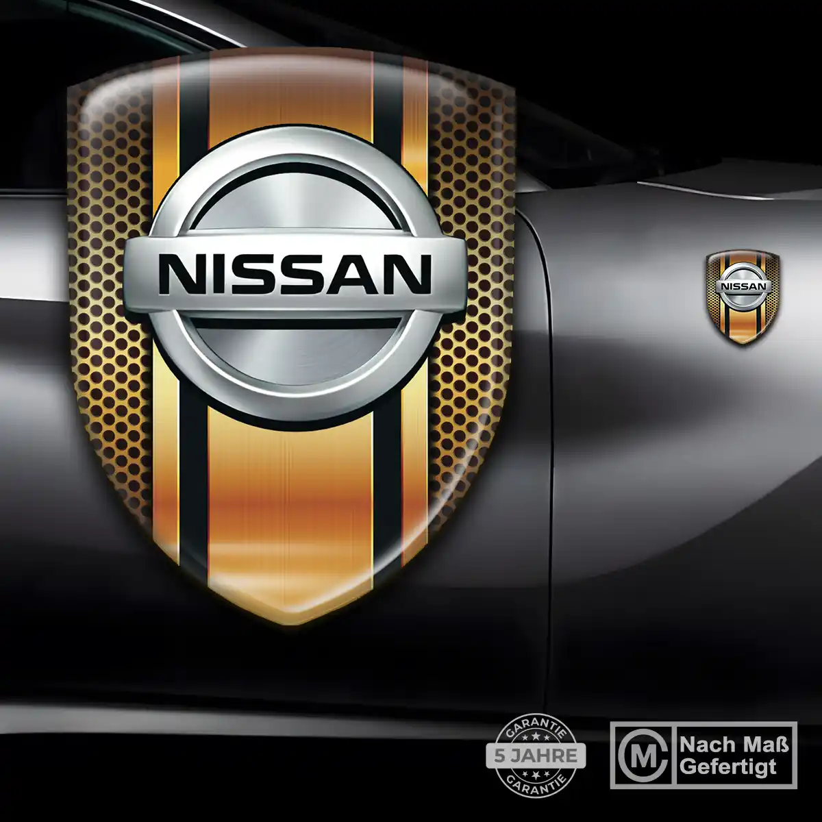 Nissan Aufkleber Emblem Wappen Auto Exterieurdesign