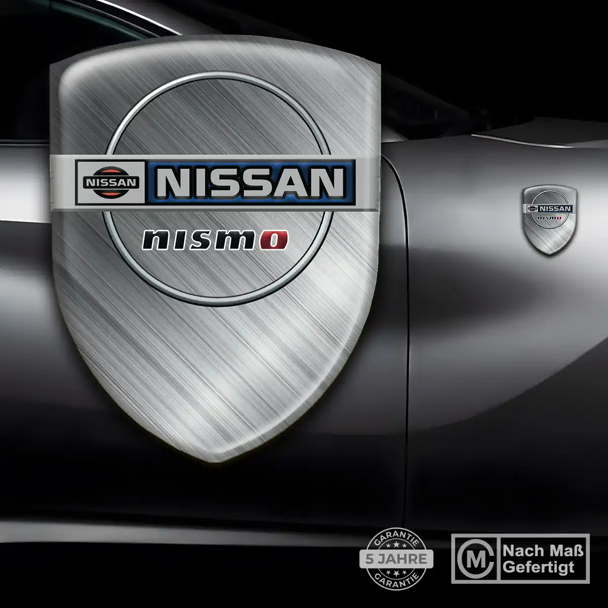 Nissan Aufkleber Emblem Wappen Auto Luxus-Edition