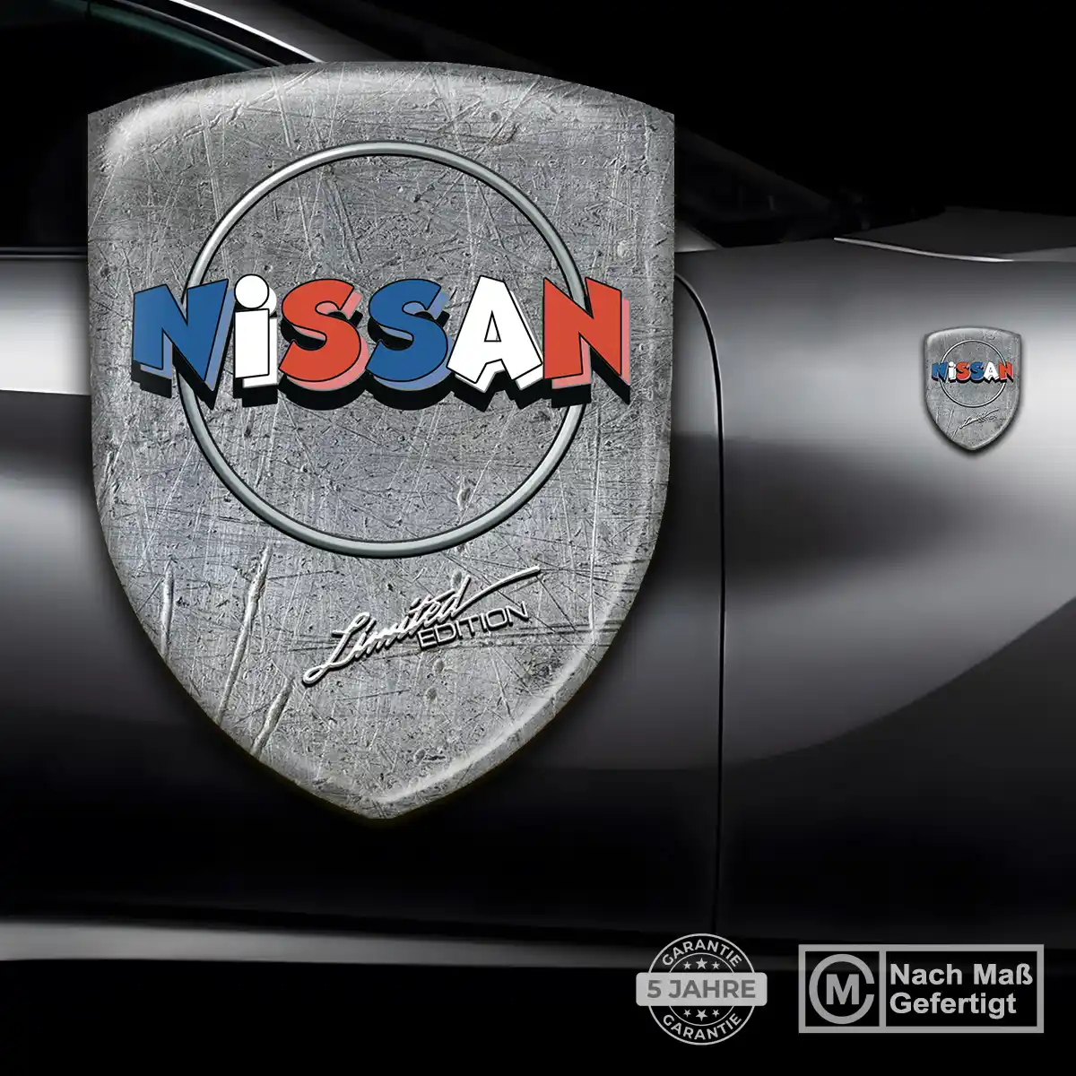Nissan Aufkleber Emblem Wappen Auto Modernes Design
