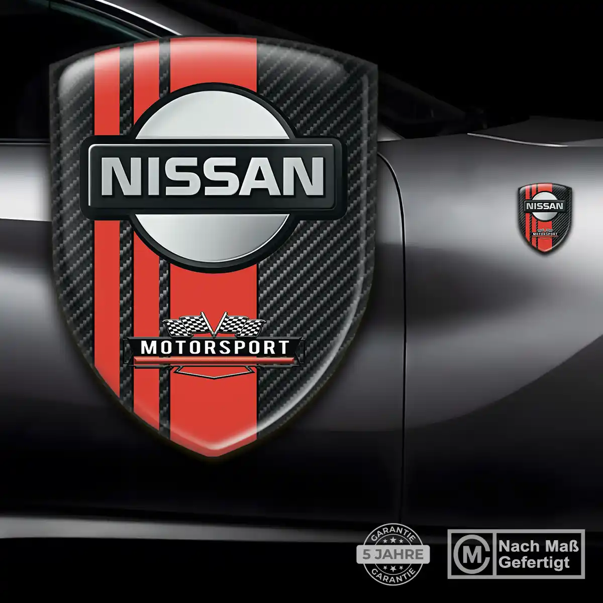 Nissan Aufkleber Emblem Wappen Auto Premiumqualität