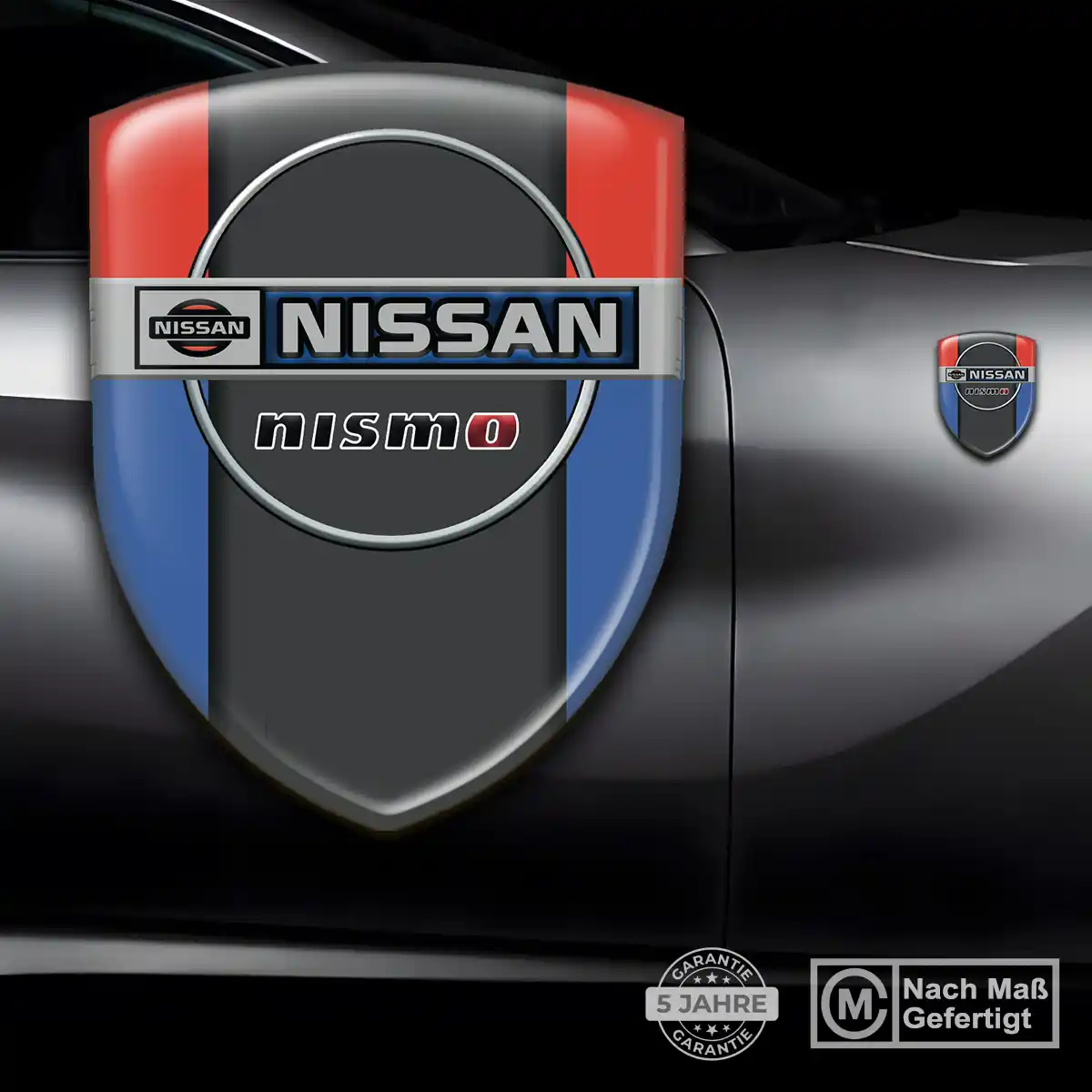 Nissan Aufkleber Emblem Wappen Edles Design