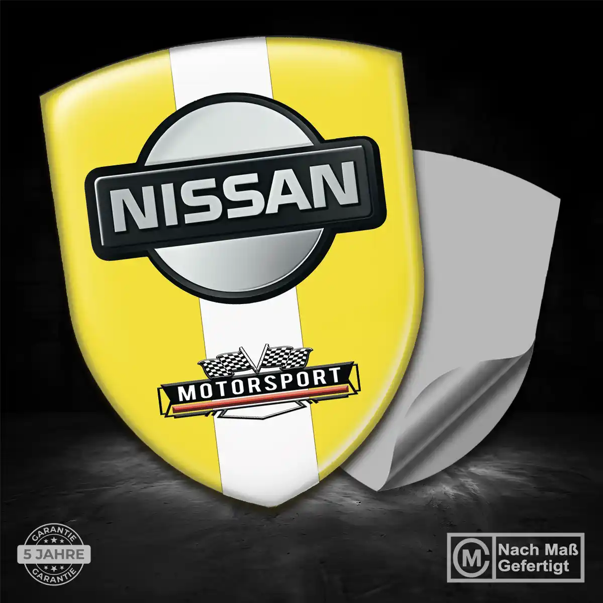 Nissan Aufkleber Emblem Wappen Exterieurdesign