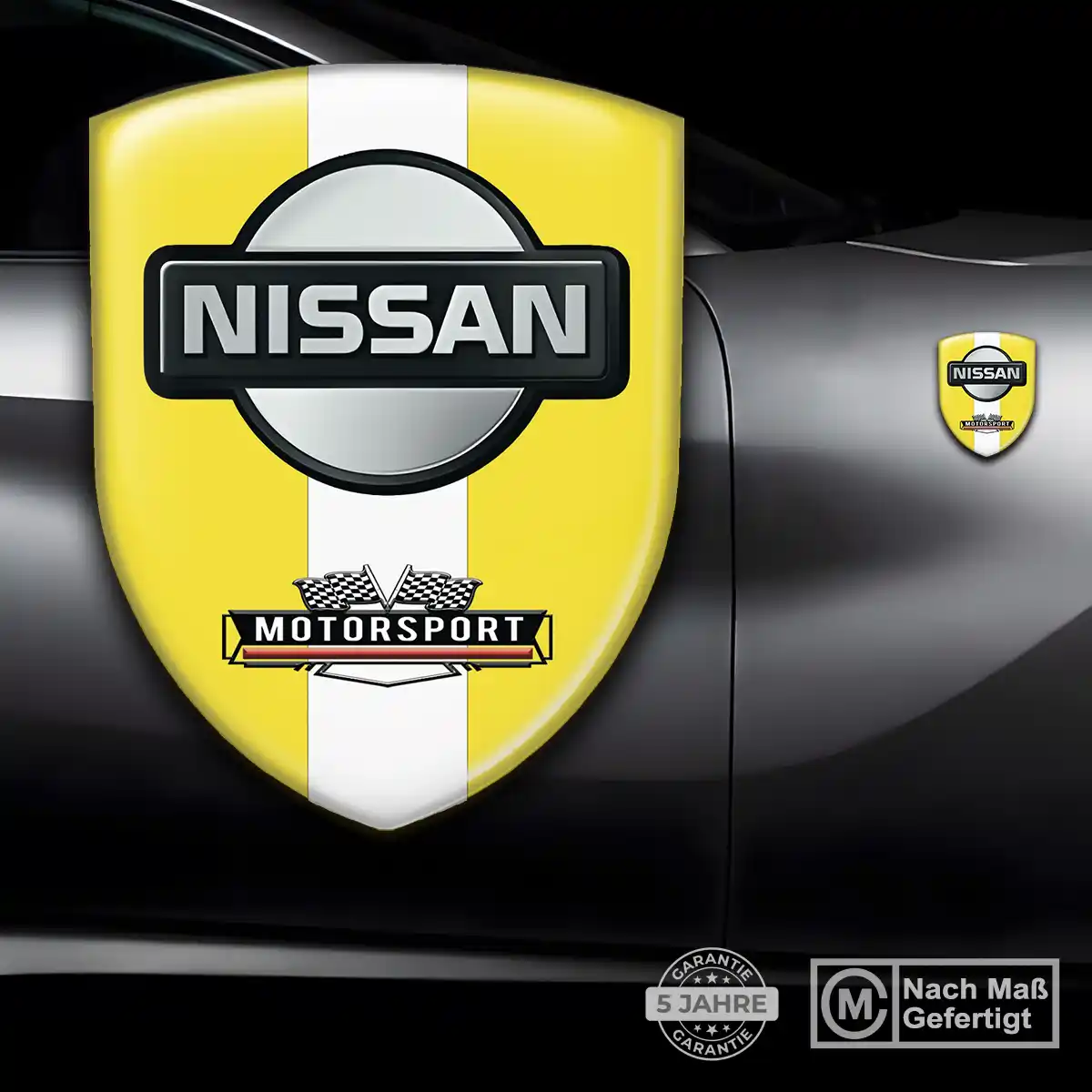 Nissan Aufkleber Emblem Wappen Exterieurdesign