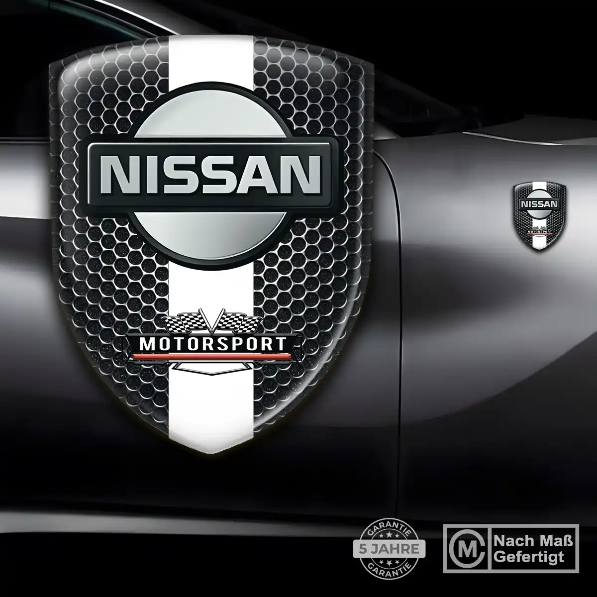 Nissan Aufkleber Emblem Wappen Hohe Qualität
