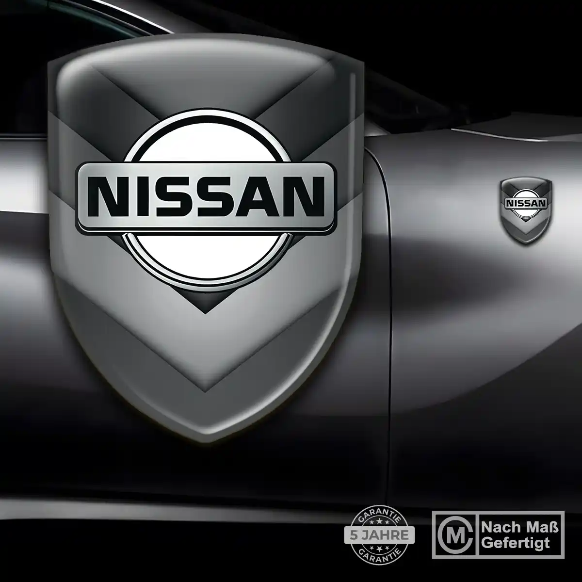Nissan Aufkleber Emblem Wappen Tuningfahrzeug