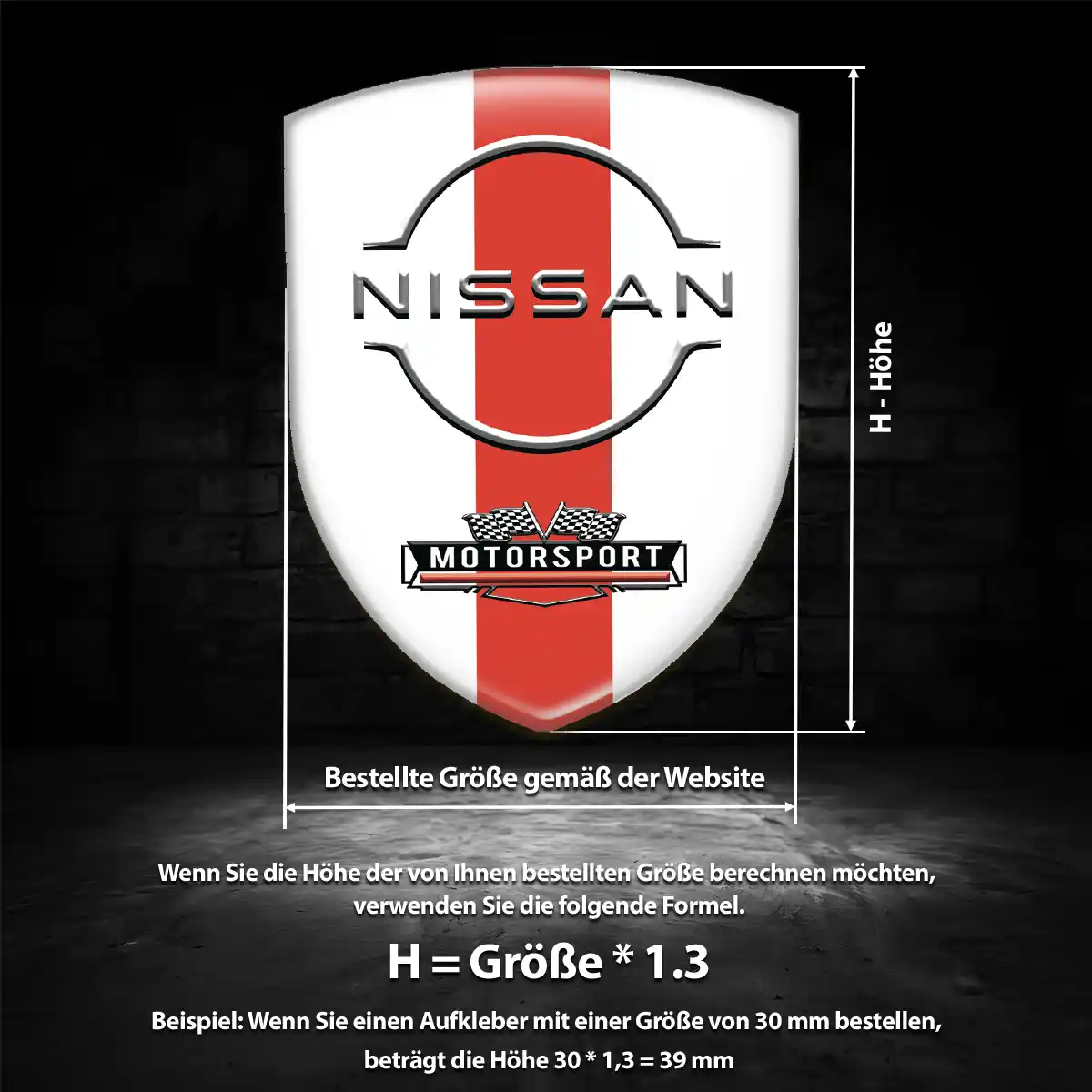 Nissan Aufkleber Embleme Silikon Anspruchsvolles Design