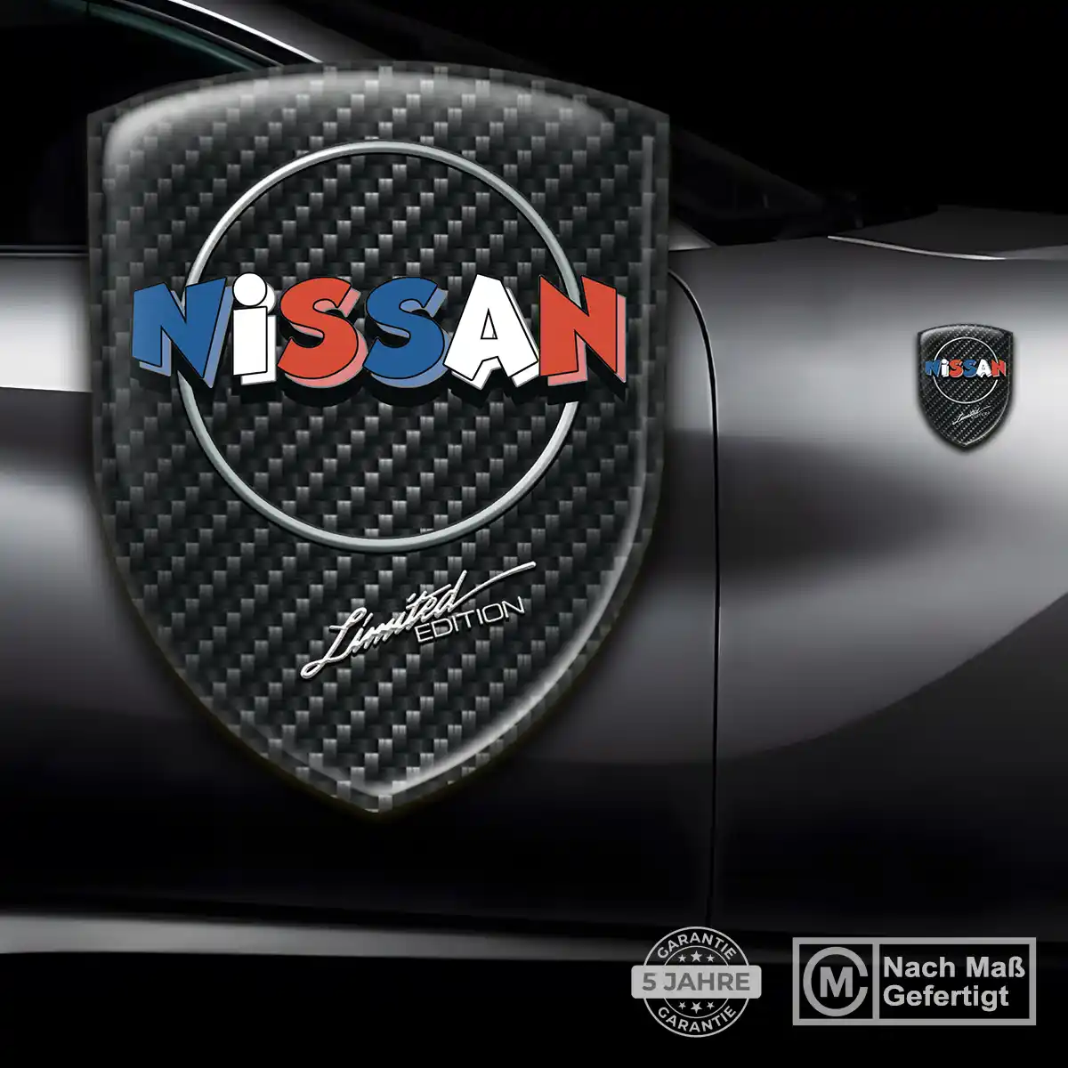 Nissan Aufkleber Embleme Silikon Ausdrucksstarkes Design
