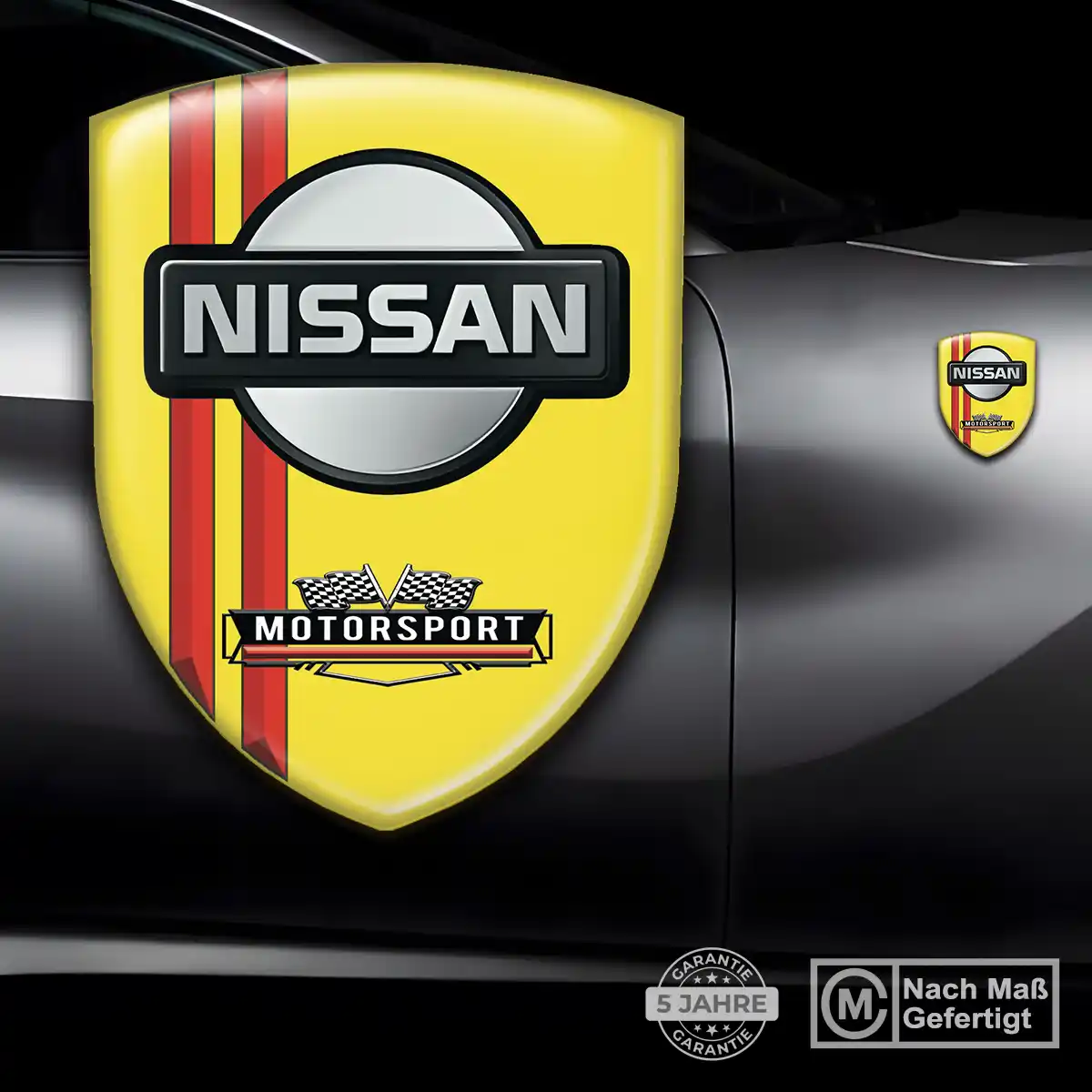 Nissan Aufkleber Embleme Silikon Auto Edles Design