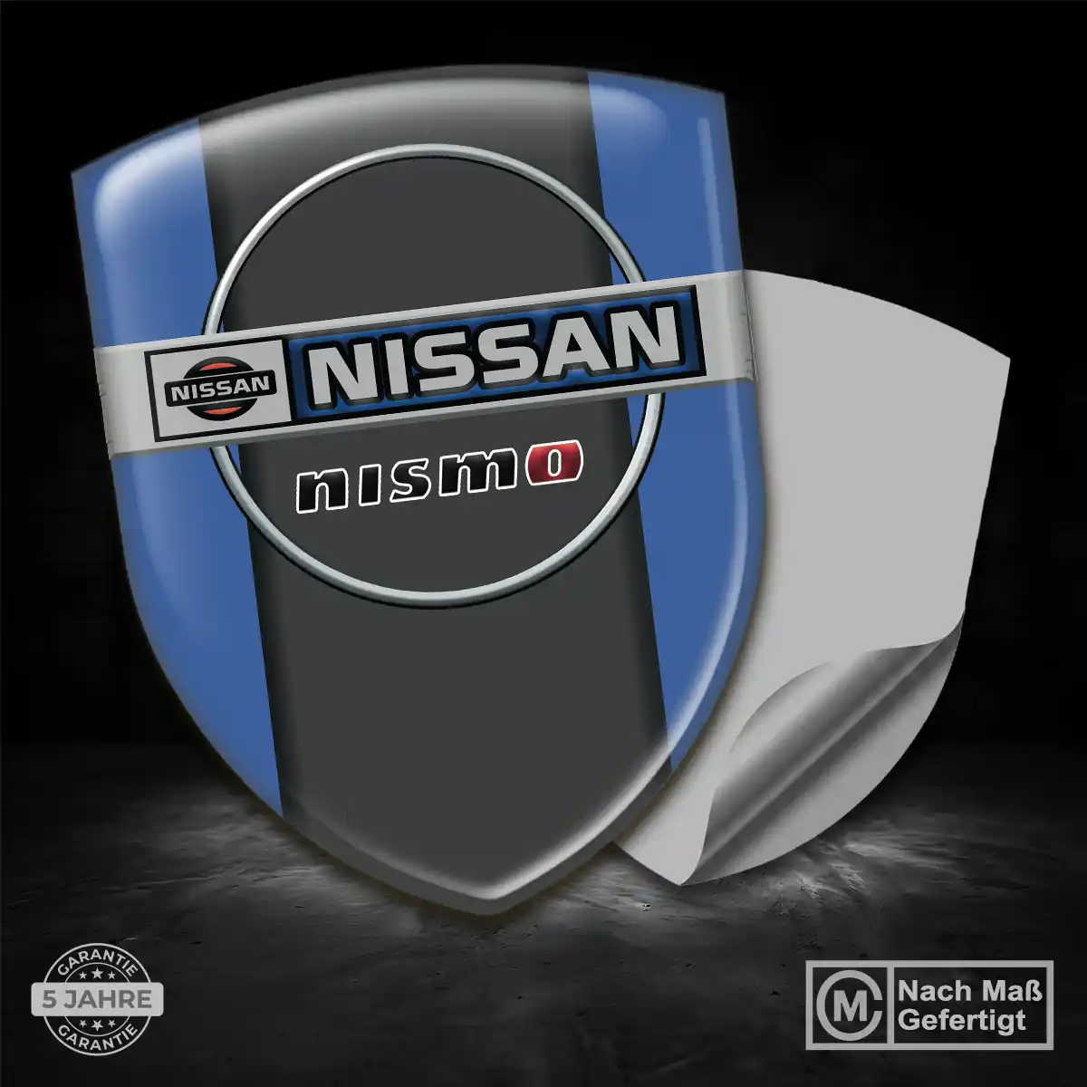 Nissan Aufkleber Embleme Silikon Auto Elegantes Design