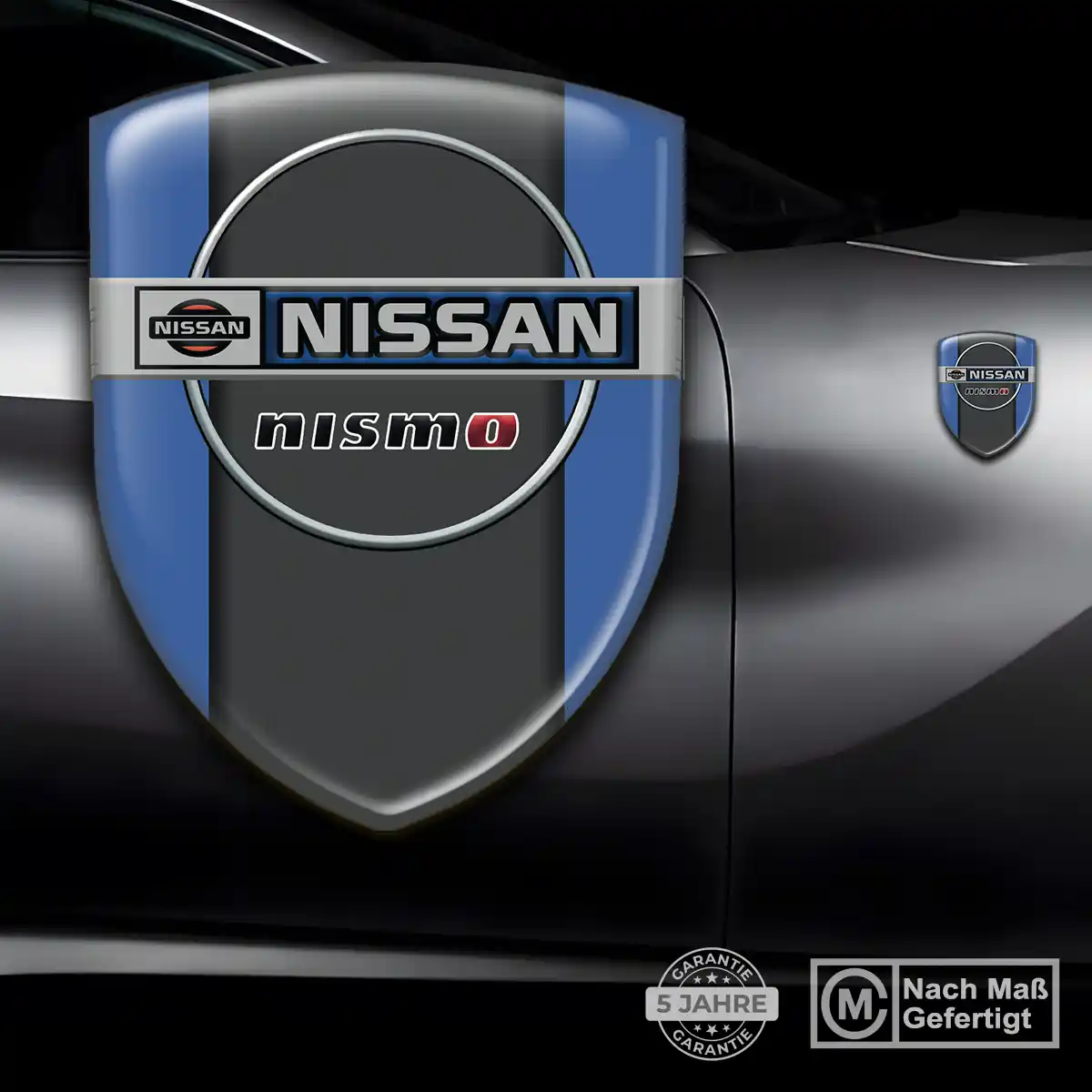 Nissan Aufkleber Embleme Silikon Auto Elegantes Design