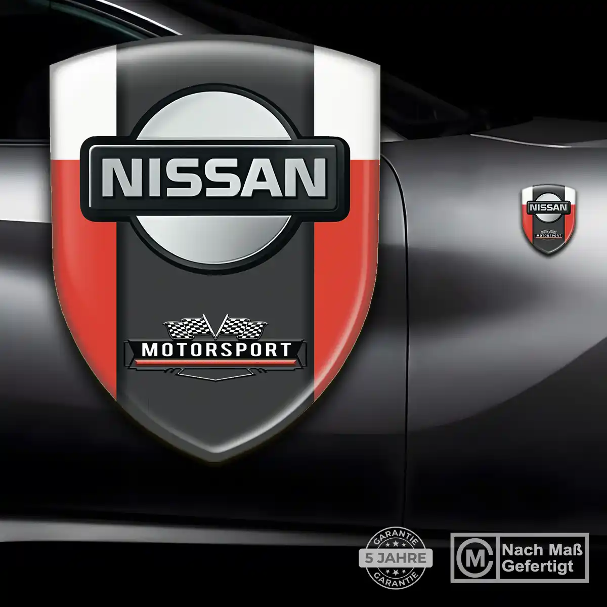 Nissan Aufkleber Embleme Silikon Auto Markenedition