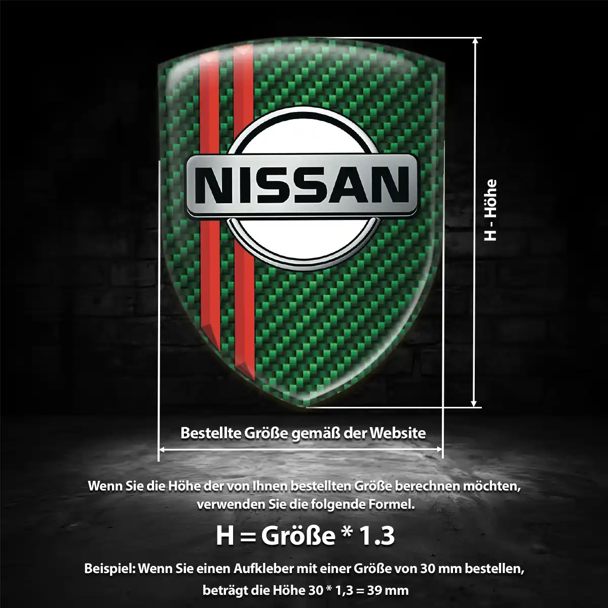 Nissan Aufkleber Embleme Silikon Auto Modernes Design