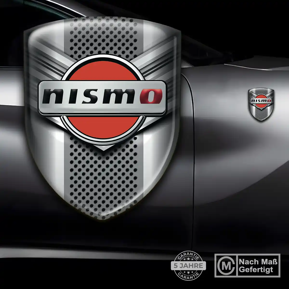 Nissan Aufkleber Embleme Silikon Auto Tuningfahrzeug