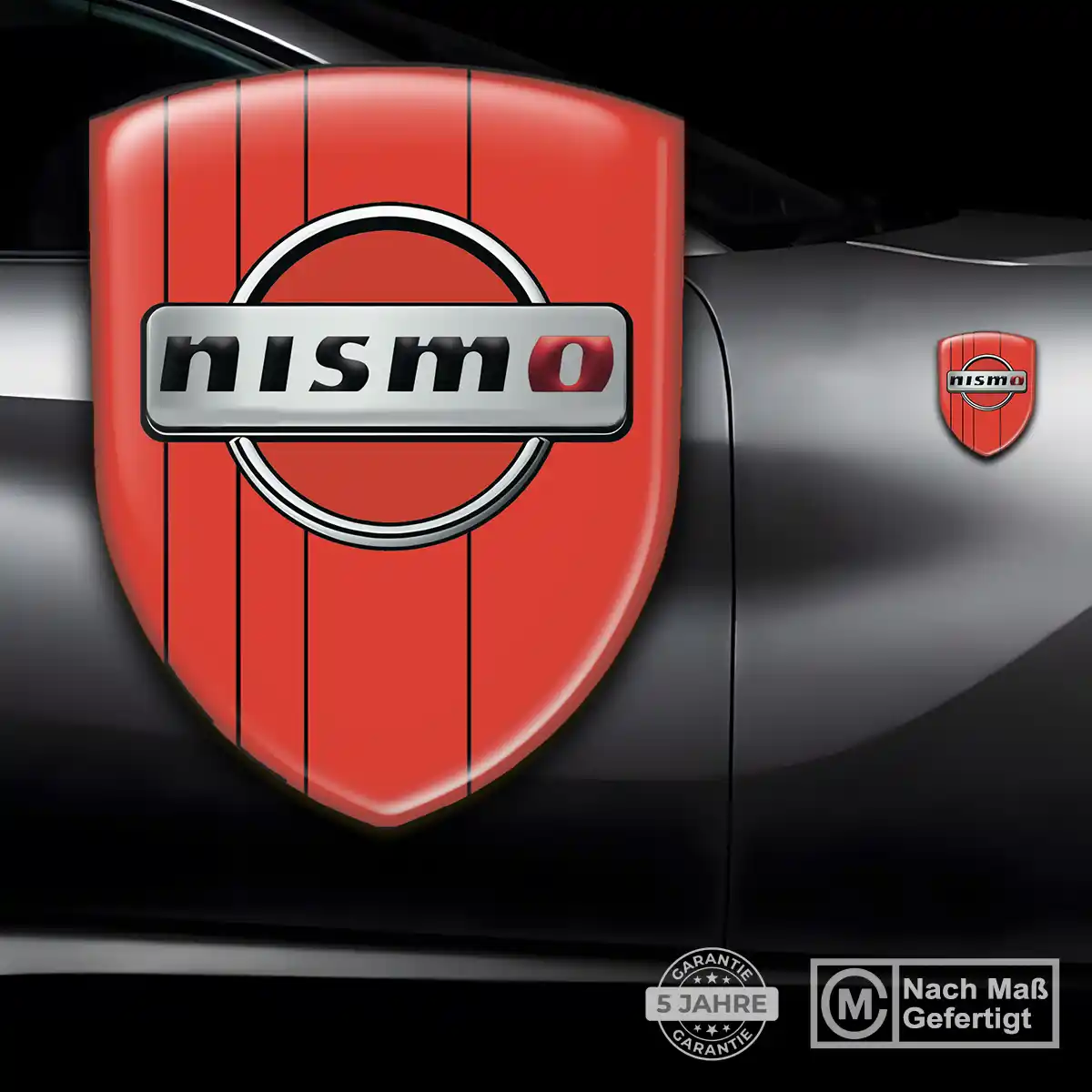 Nissan Aufkleber Embleme Silikon Edles Design