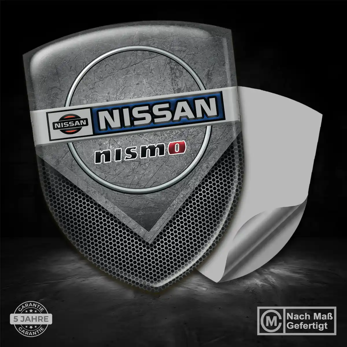Nissan Aufkleber Embleme Silikon Elegantes Design