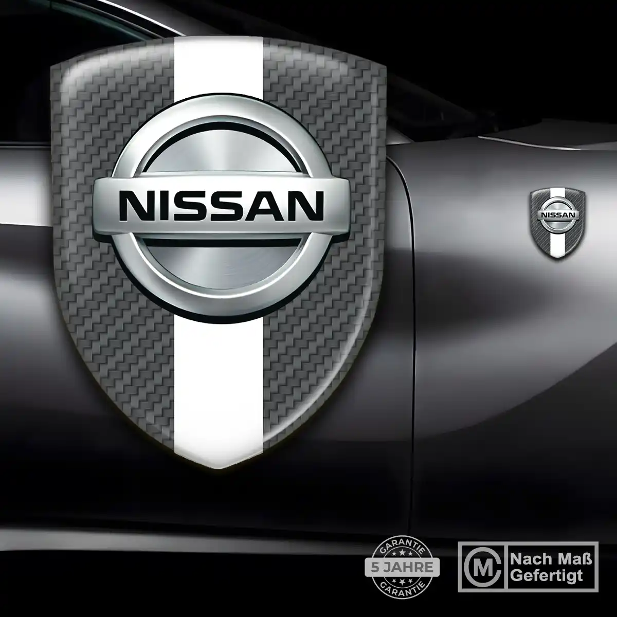 Nissan Aufkleber Embleme Silikon Hochwertiges Harz