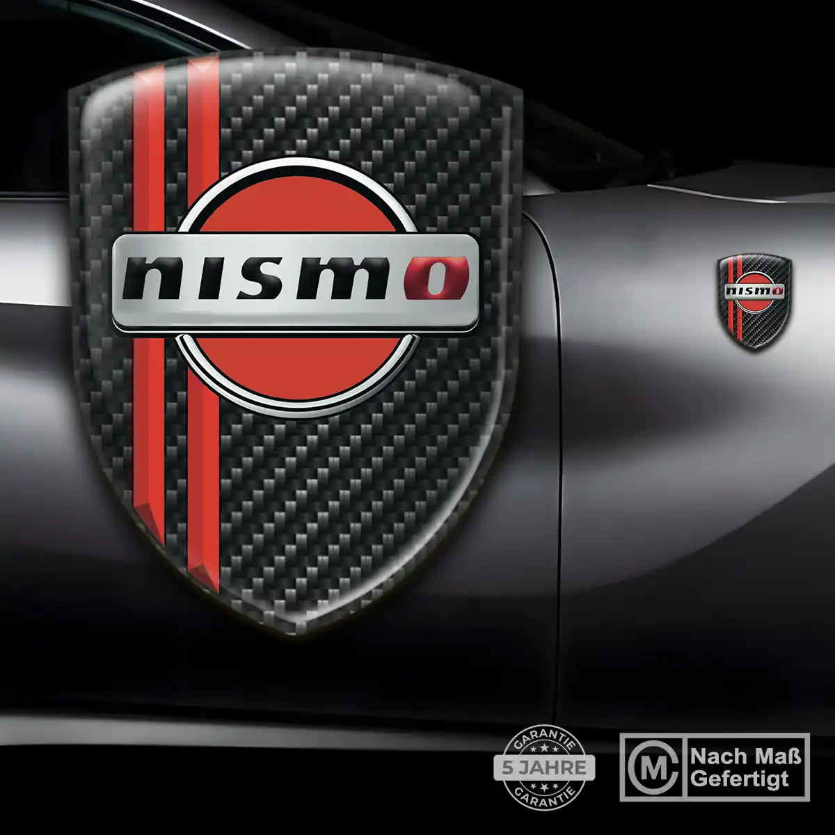 Nissan Aufkleber Embleme Silikon Interieurdesign