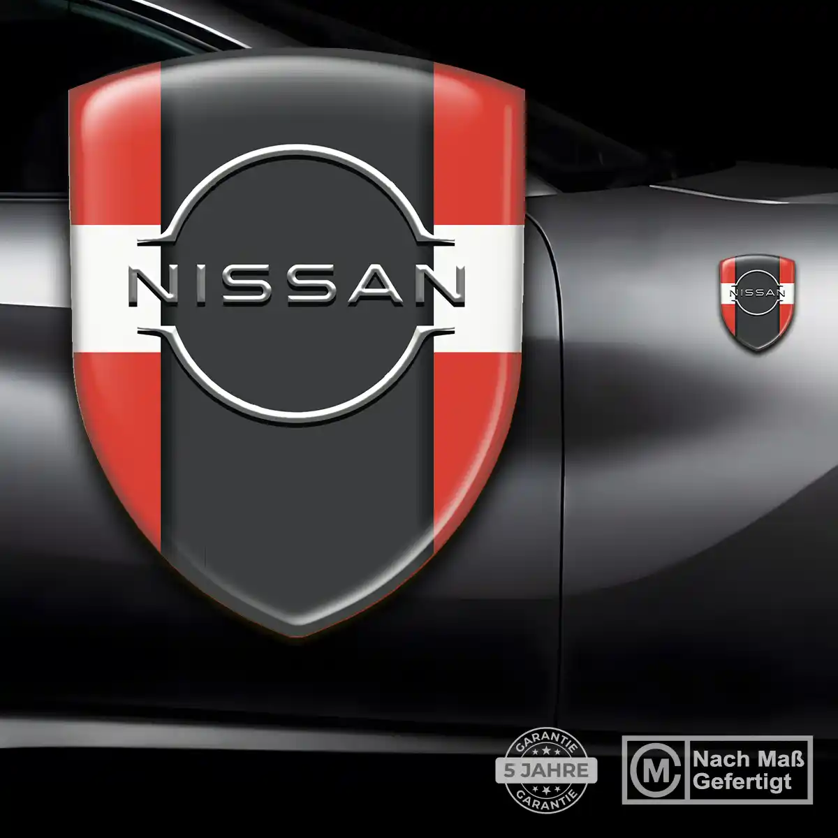 Nissan Aufkleber Embleme Silikon Limitierte Auflage