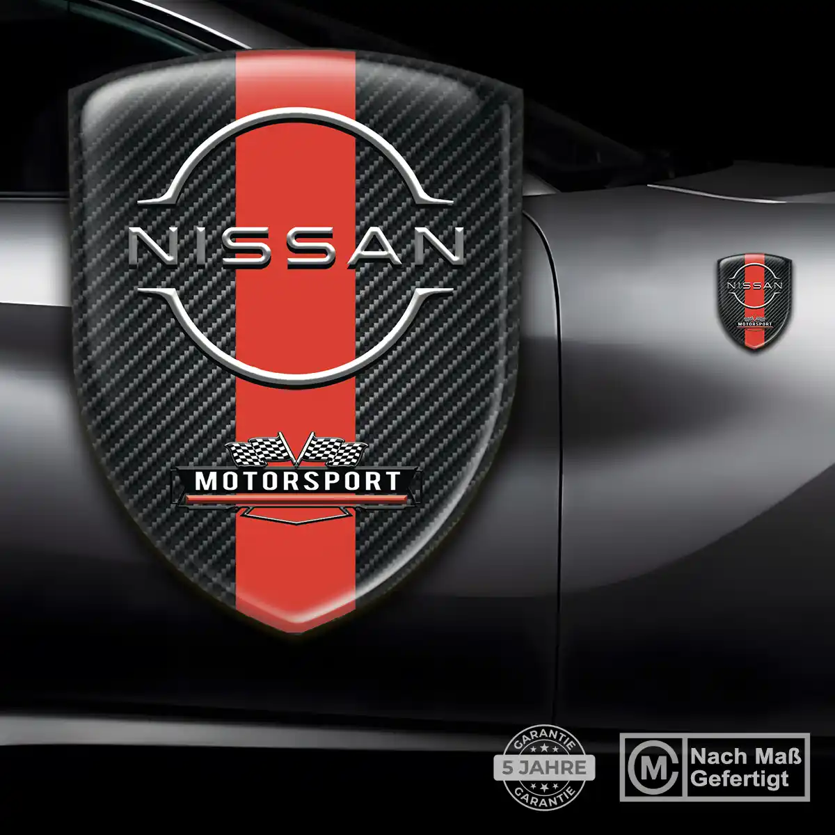 Nissan Aufkleber Embleme Silikon Luxus-Edition
