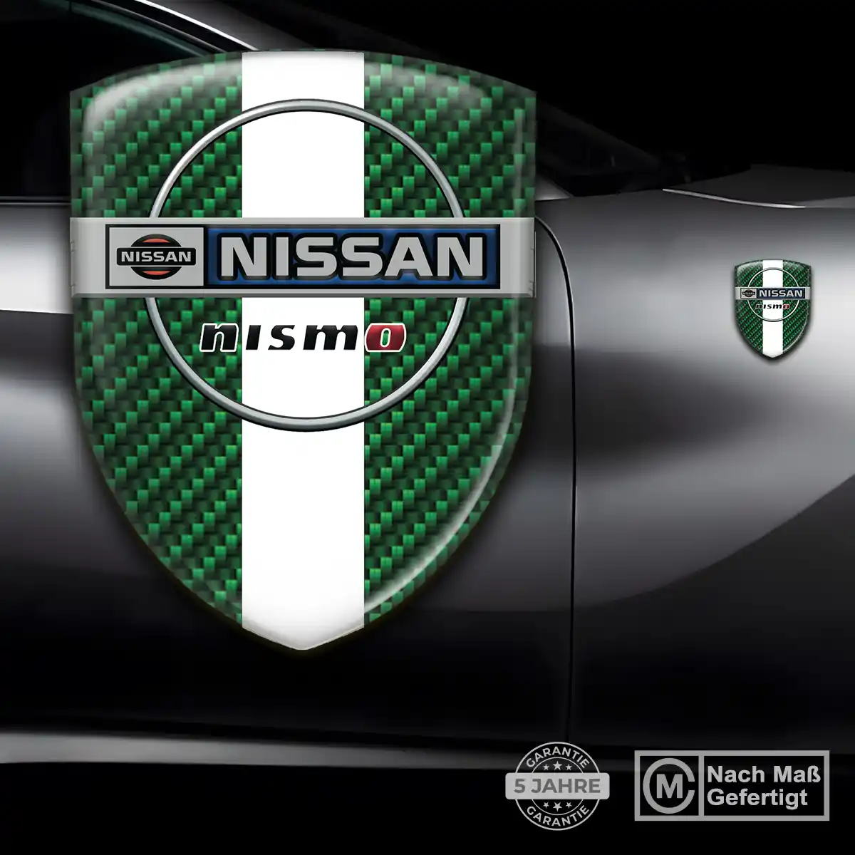 Nissan Aufkleber Embleme Silikon Markenedition